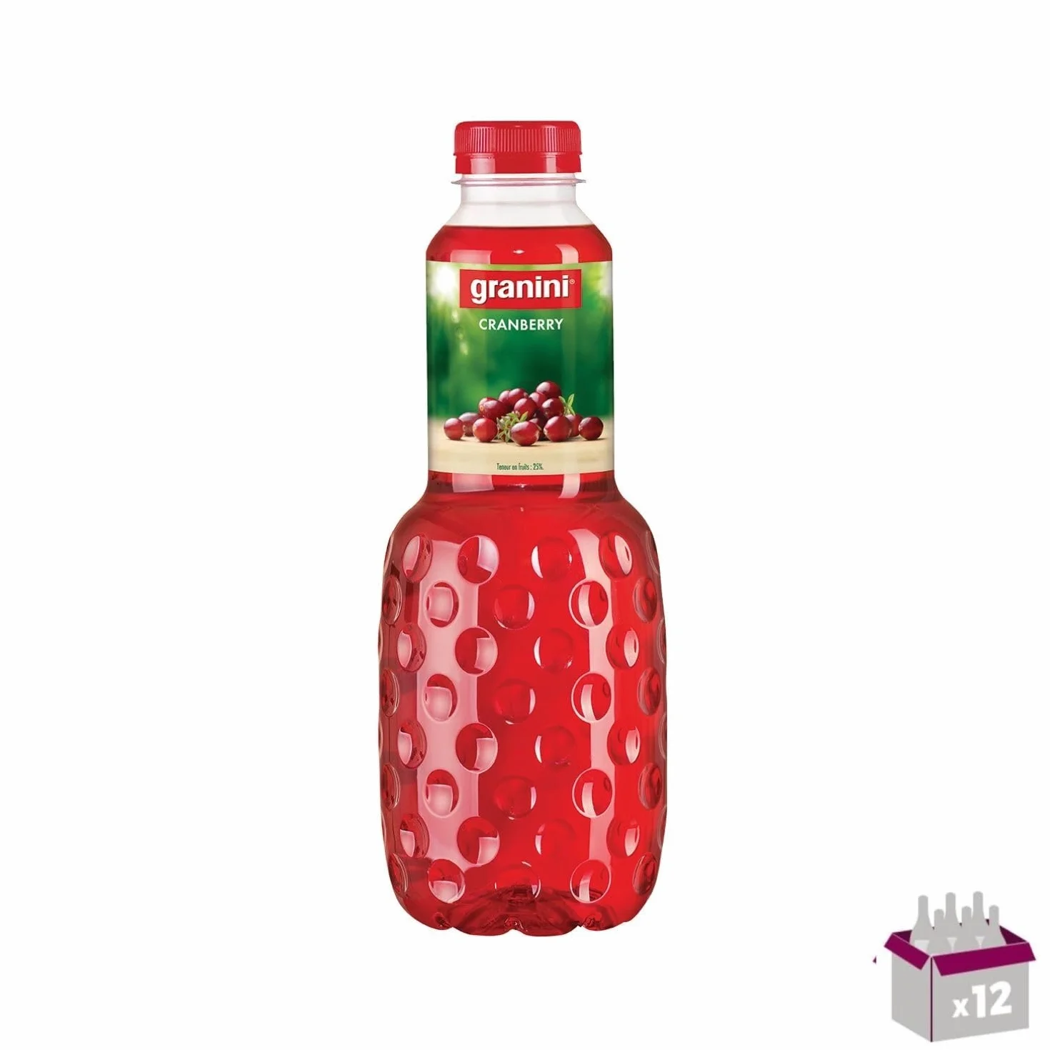 Succo de frutta - Cranberry - 12 x 1 L