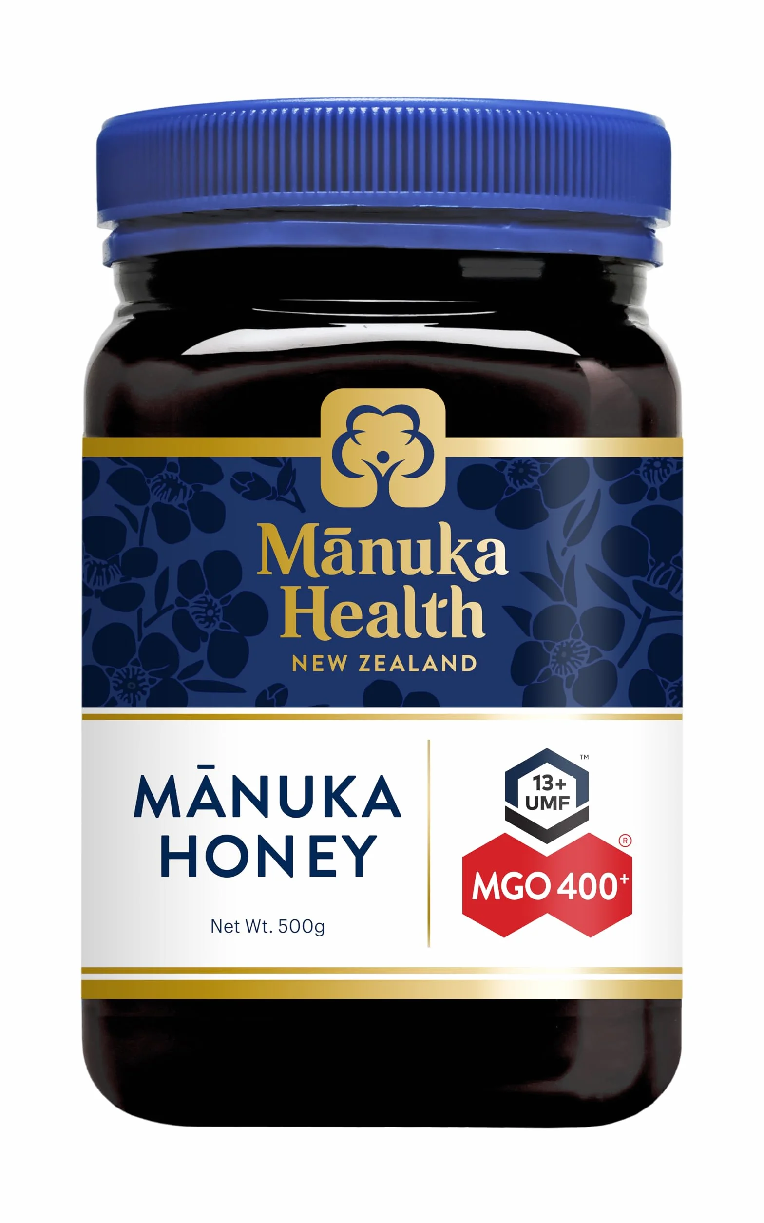 Manuka Health Miele di Manuka MGO 400+ | Miele con alto contenuto di metilgliossale - In barattolo e sigillato - 500 g