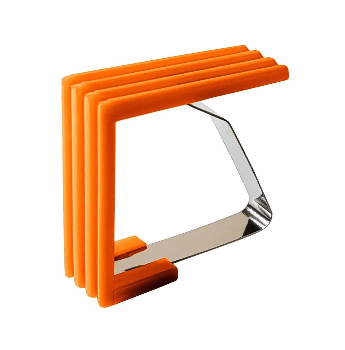4 PZ Tovaglia Clip in Acciaio, Molla Ferma Tovaglia, Outdoor Picnic Party Ganci Fermatovaglia Morsetti Fermagli per Tavoli all’Aperto Giardino da Esterno Resistenti alle Intemperie (ARANCIO)