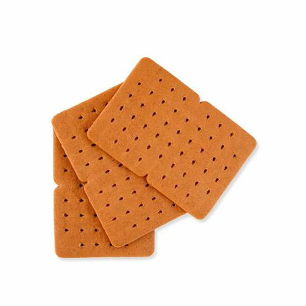 Biscotto Croccante al Cacao Grande Doppio 98x66mm per Biscotto Gelato Lucgel, 370 pz