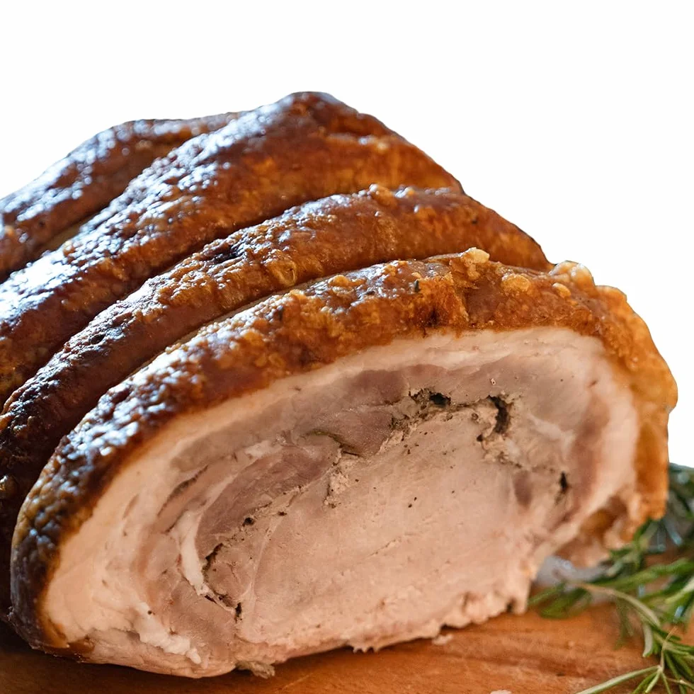 FA.LU.CIOLI 1917 - Porchetta Di Ariccia Igp 2Kg Sottovuoto, Tronchetto Di Porchetta Senza Glutine E Lattosio, Prodotto Artigianale, Senza Conservanti, Carne Di Maiale Selezionata, Prodotto Tipico