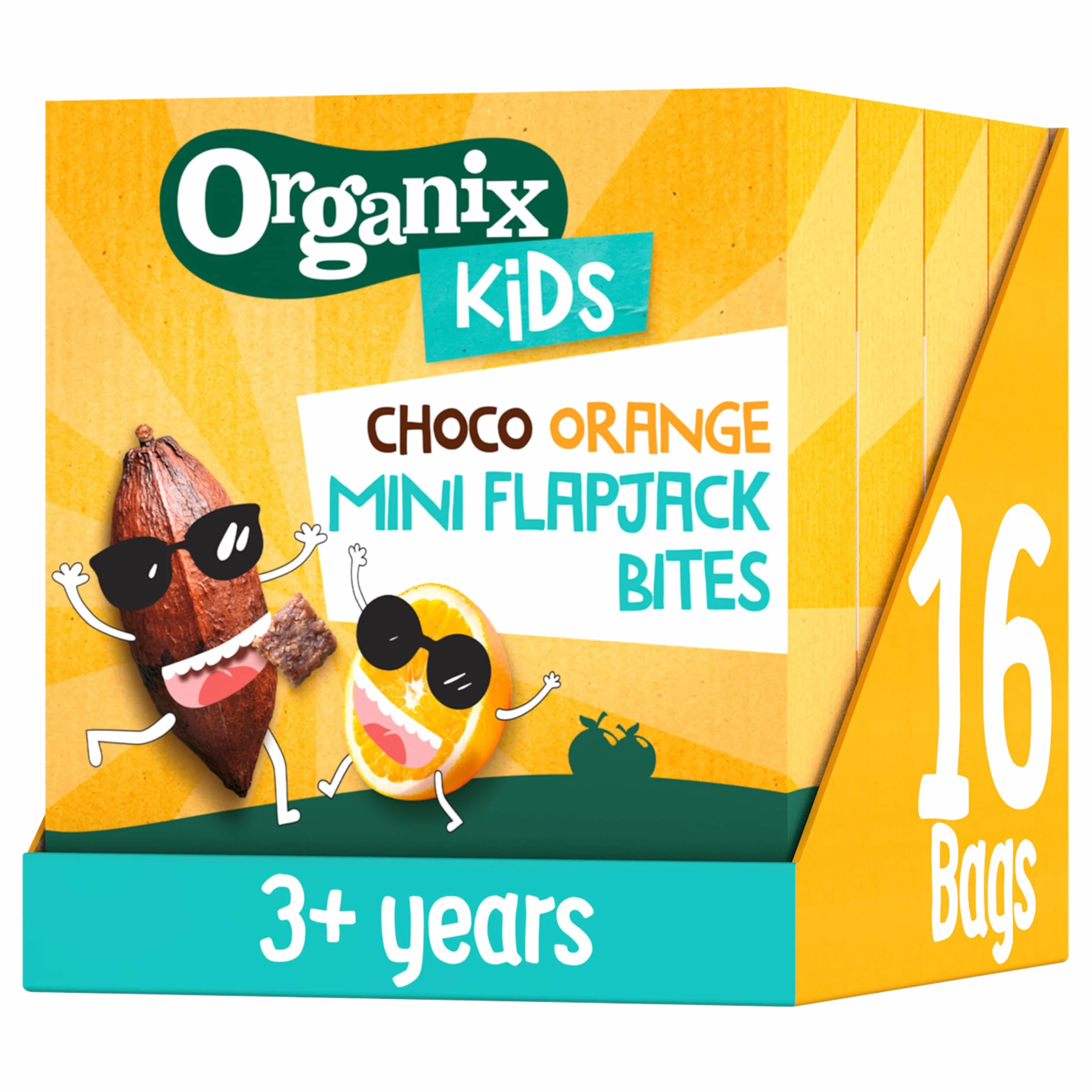Organix Bambini Crazy Choco Orange Mini Flapjack Bites 368g