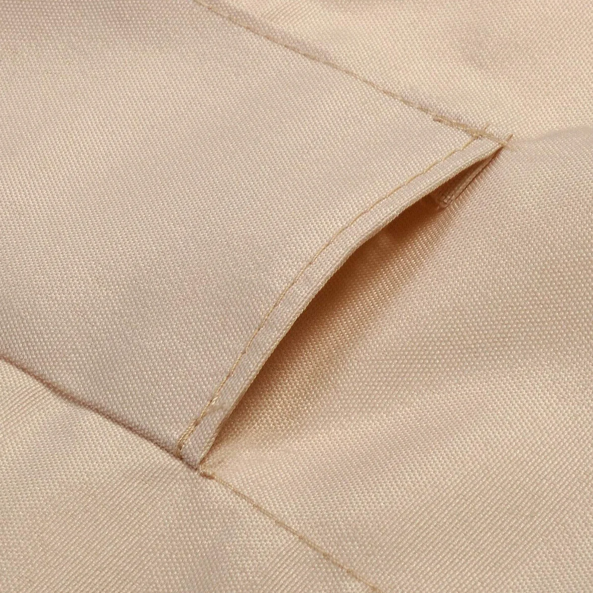 COSTWAY Tettuccio per Dondolo, Tetto di Ricambio per Dondolo da Giardino, Varie Dimensioni e Colori Disponibili (191 x 132 cm, Biege)