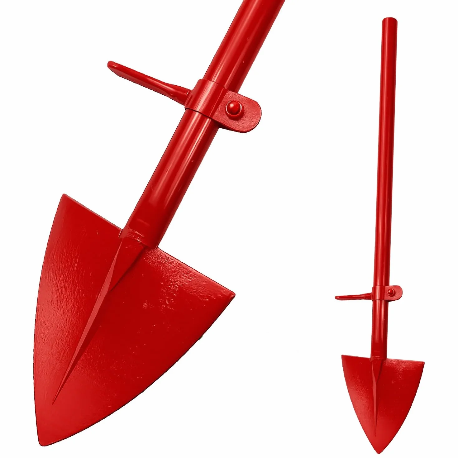 Crisalide® Vanga Roma a Punta in Acciaio Forgiato – Con Manico e Staffa Regolabile, Ideale per Orto e Giardino – Attrezzo da Scavo Robusto per Lavorazione del Terreno