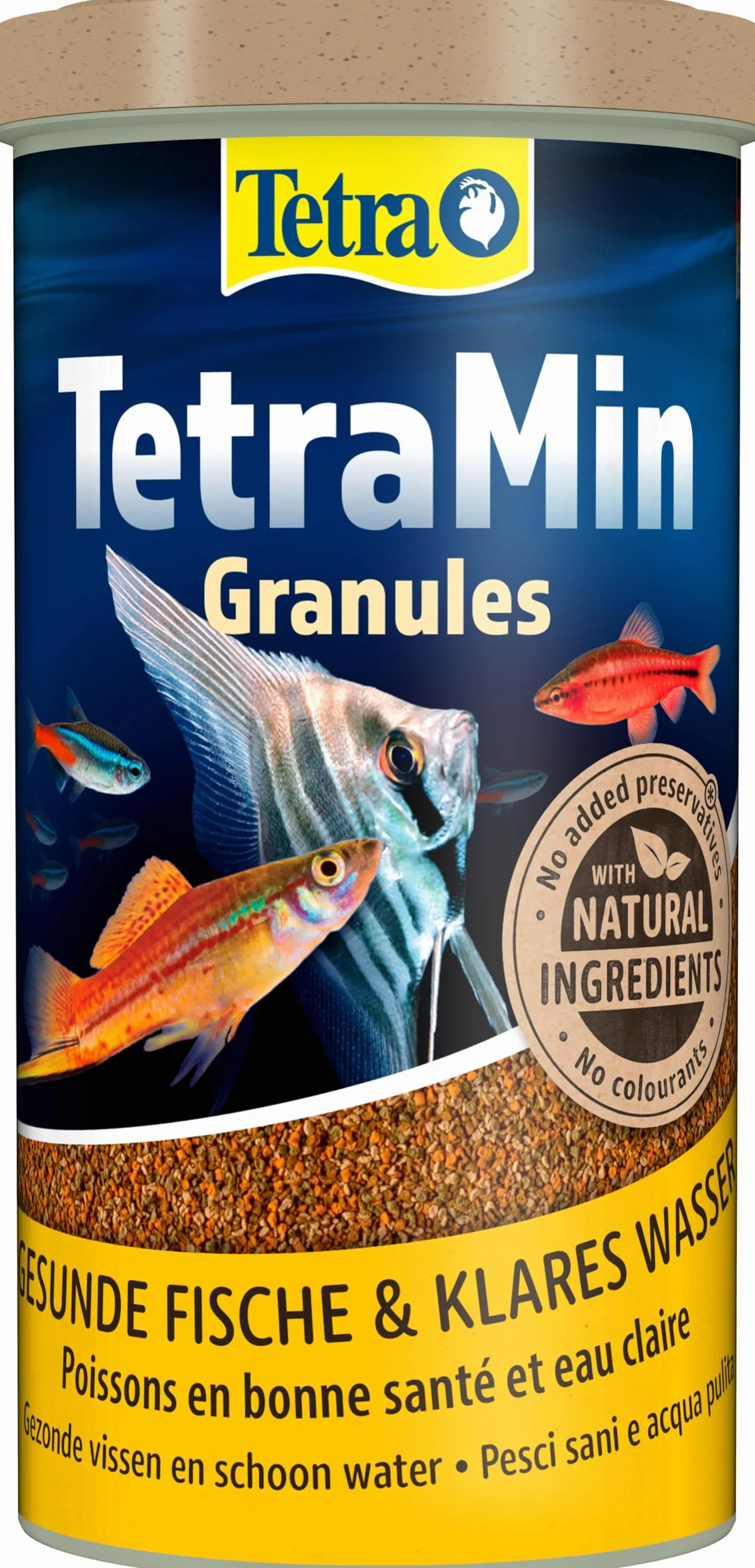 TetraMin Granules Mangime per pesci a lento affondamento 1 L