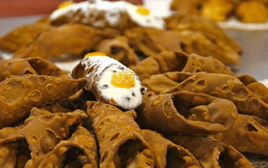Cannoli piccoli 108 Pezzi vuoti da riempire Siciliani/Pasticceria mignon/Prodotti artigianali/Alta qualità/Prodotti tipici siciliani