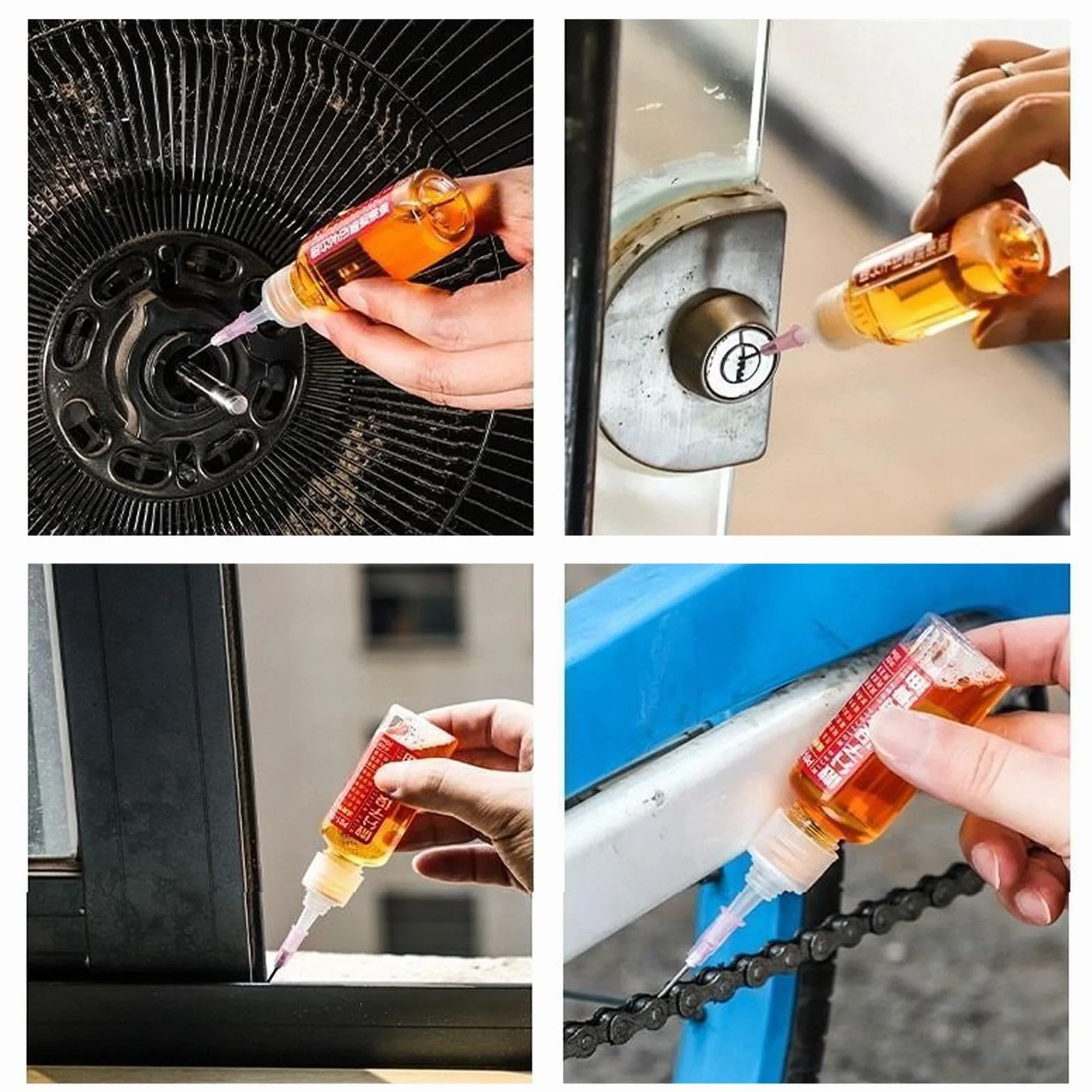 Olio per seghe catena, barra per seghe catena e olio per catene - Lubrificante per catene stagionale 60 ml Olio per ad alte prestazioni,Prevenzione della ruggine, forniture domestiche multiuso res