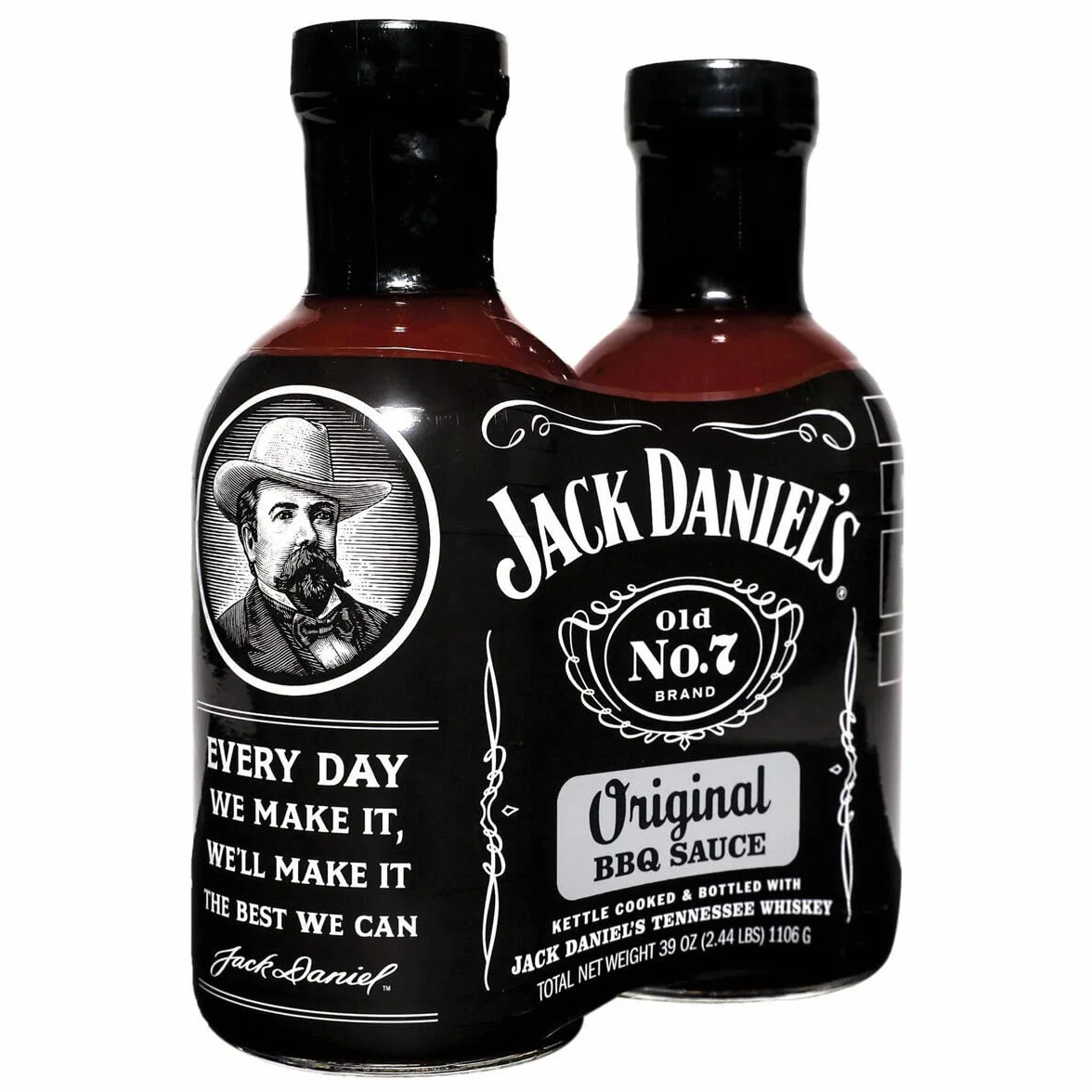 Jack Daniel's Original - Salsa barbecue 553 g, confezione da 2