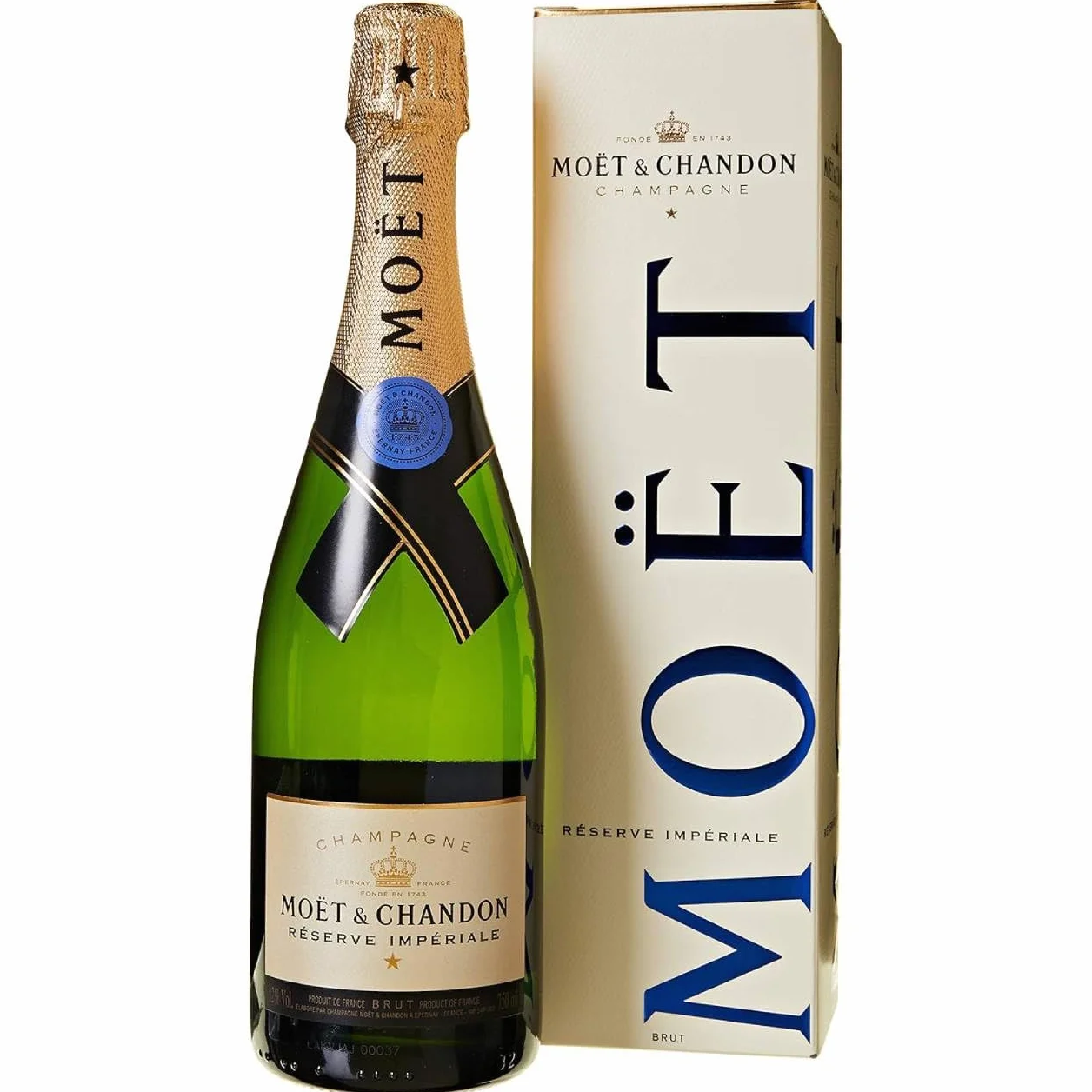 Champagne AOC Resérve Impériale Moët & Chandon 0,75 L Astucciato