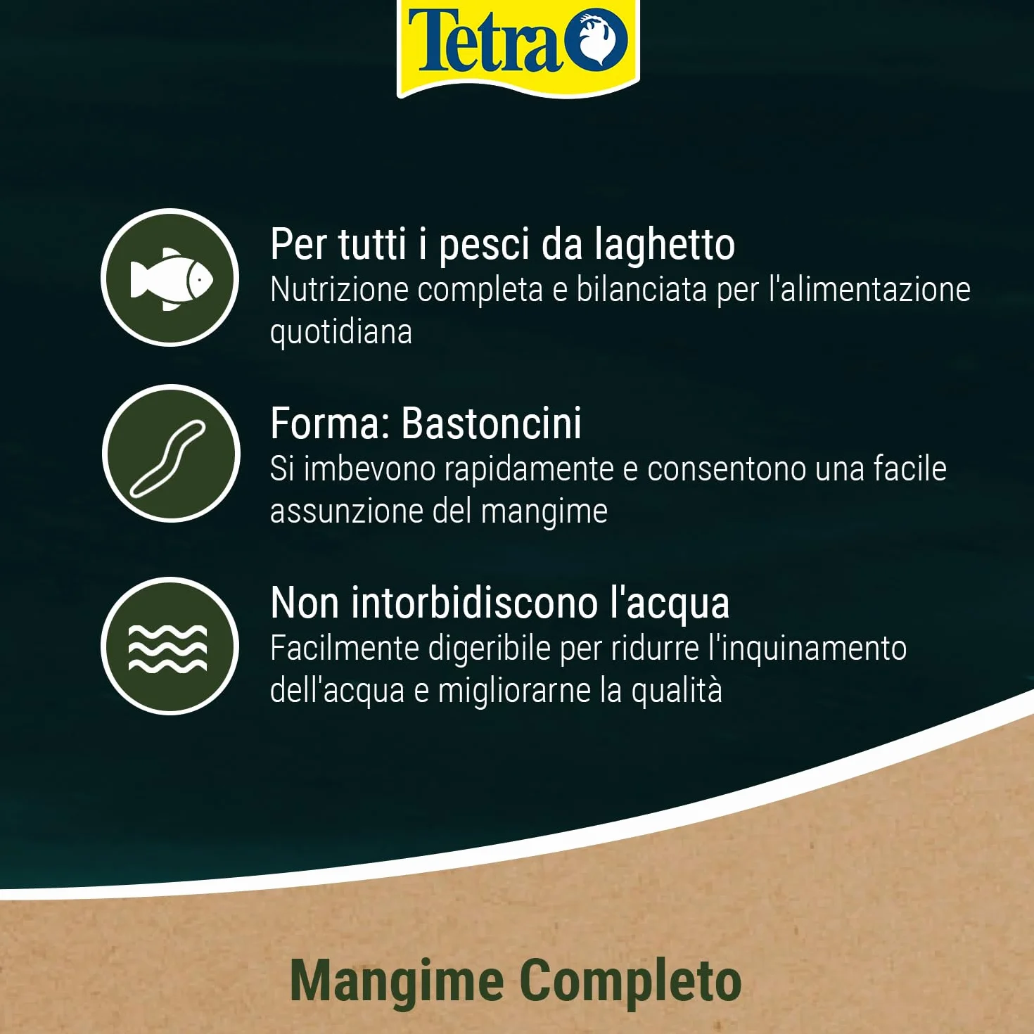 Tetra Pond Sticks Mangime per pesci da laghetto 10 L