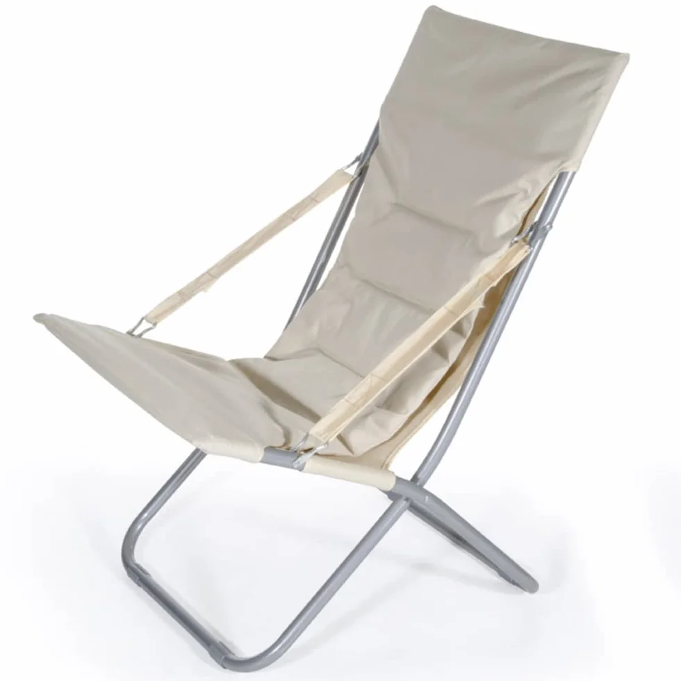 VERDELOOK Maiorca, Poltrona da Giardino Imbottita, 84x60x92 cm, Écru
