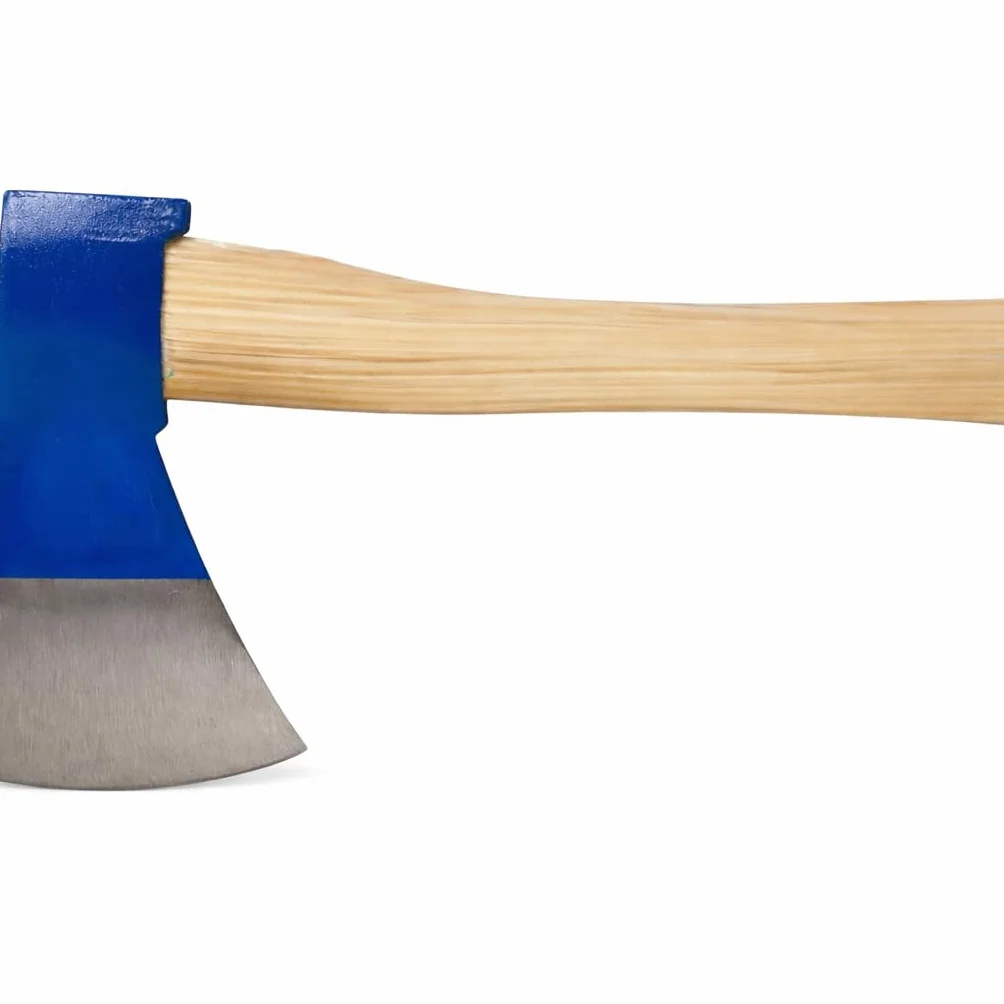Ascia Spaccalegna 600 g Testa In Acciaio Manico In Legno 38,5 cm Accetta Da Taglio Per Legna Giardino Campeggio