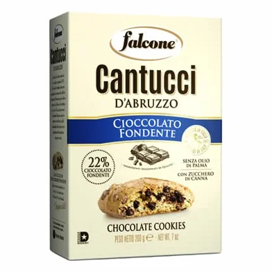 FALCONE CANTUCCI CIOCCOLATO ASTUCCIO GR.200 - 12 unità
