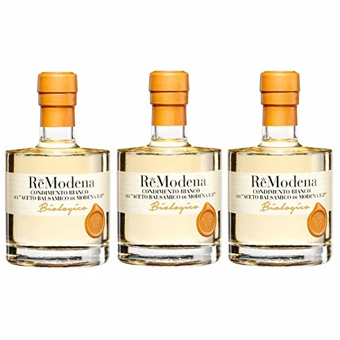 OFFERTA_ 3 Bottiglie di Re Modena Condimento Bianco Biologico
