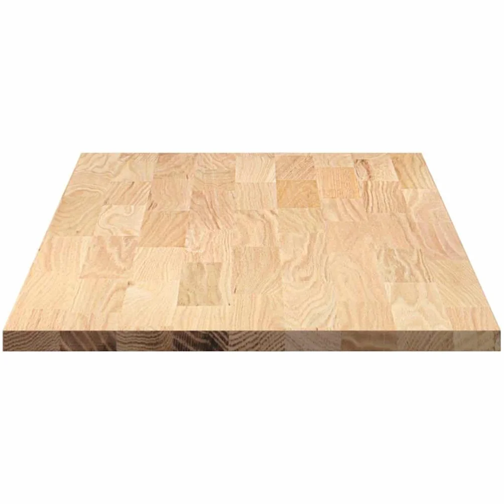 Robusto piano di lavoro in legno di quercia per cucina, 140 x 63,5 x 2,7 cm, rettangolare, in rovere naturale come piano da scrivania e piano di lavoro in legno di facile manutenzione