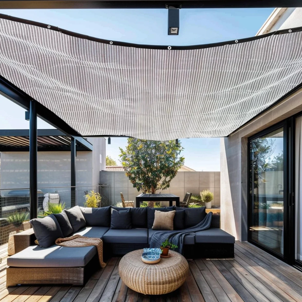 BeGrit Telo Ombreggiante Alluminio 3x4m Rete ombreggiante Riflettente Auto Esterno all'75% Telo Ombra Riflettente con Occhielli Rete di Protezione Solare Traspirante per Giardino Balcone Campeggio