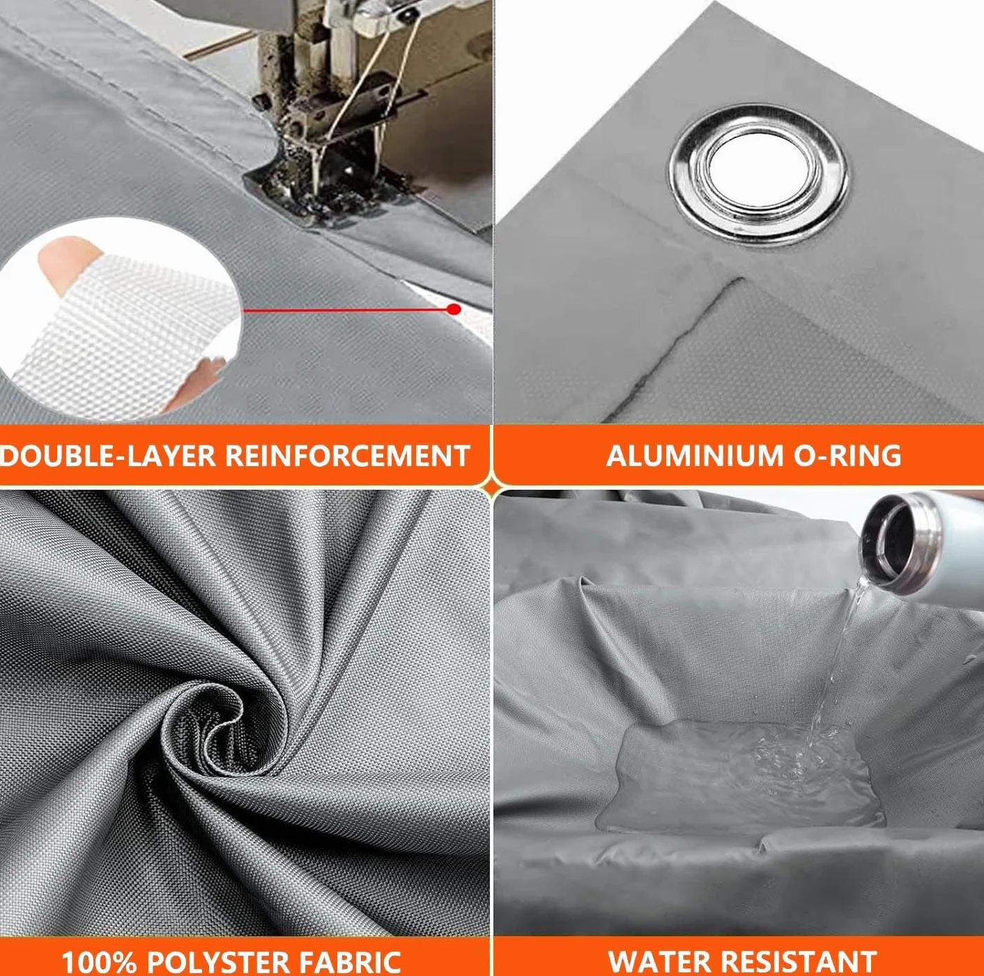 Tenda a Vela Parasole 3.5x4m Vela Ombreggiante Rettangolare Impermeabile Tenda a Vela Giardino Protezione UV Tende da Sole con Corda di Nylon e Occhiellato per esterno giardino