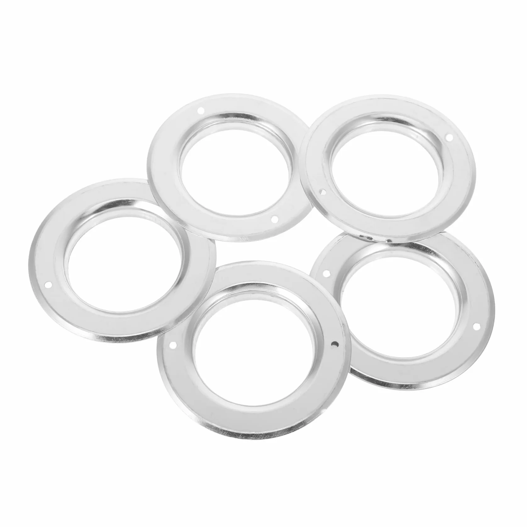 BESPORTBLE 5 pezzi Anello in Acciaio Inossidabile Anti-Perforo Protezione Nido Uccelli Accessorio Allevamento Pappagalli