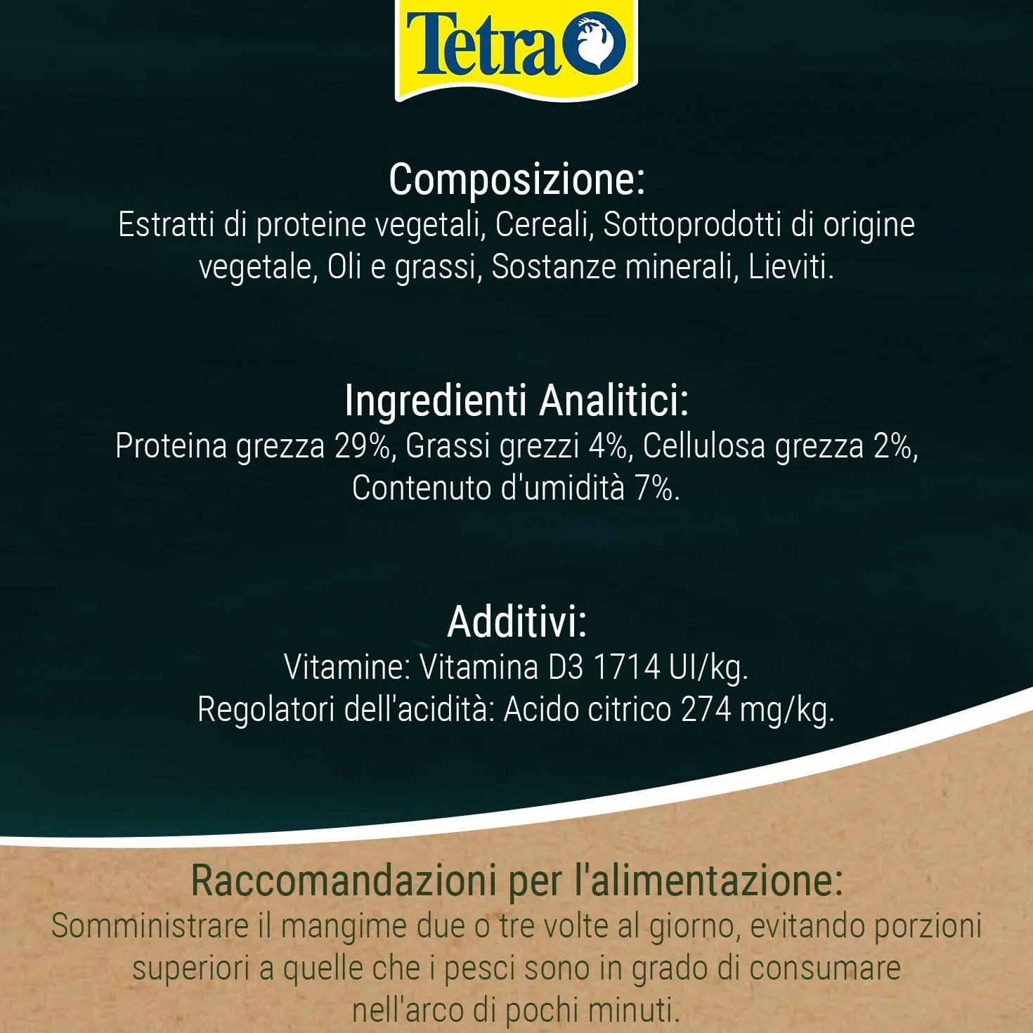 Tetra Pond Sticks Mangime per pesci da laghetto 10 L
