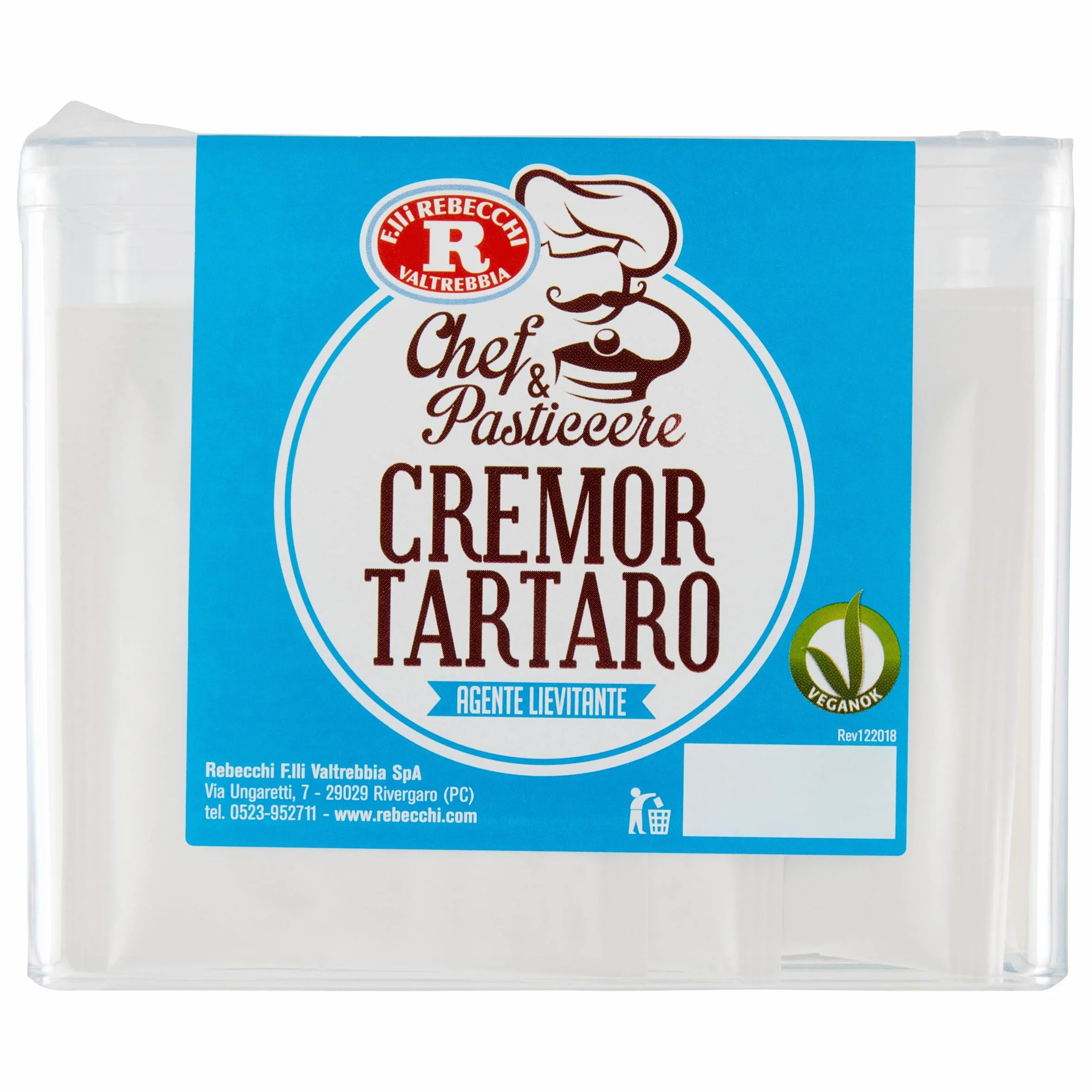 Lievitante cremor tartaro confezione da 40 bustine da gr8 Chef pasticcere