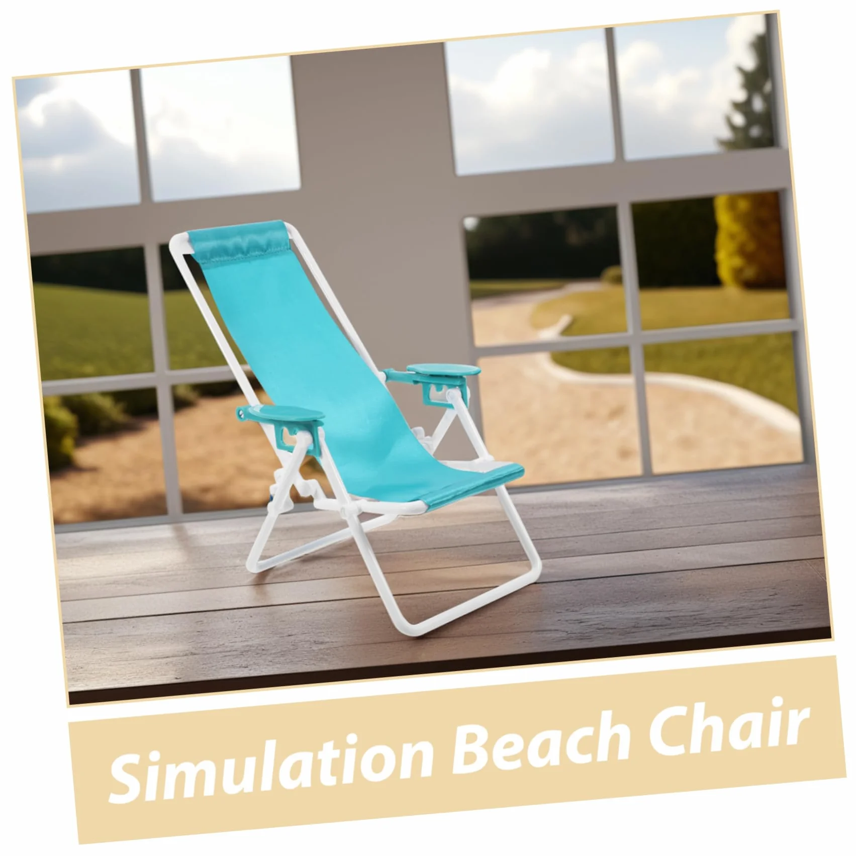 Sedia Da Spiaggia Pieghevole Mini Sedia Da Spiaggia Leggera e Trasportabile Per Picnic Campeggio e Realizzata in Materiale Resistente Design Ergonomico e Robusto Telaio Di Supporto