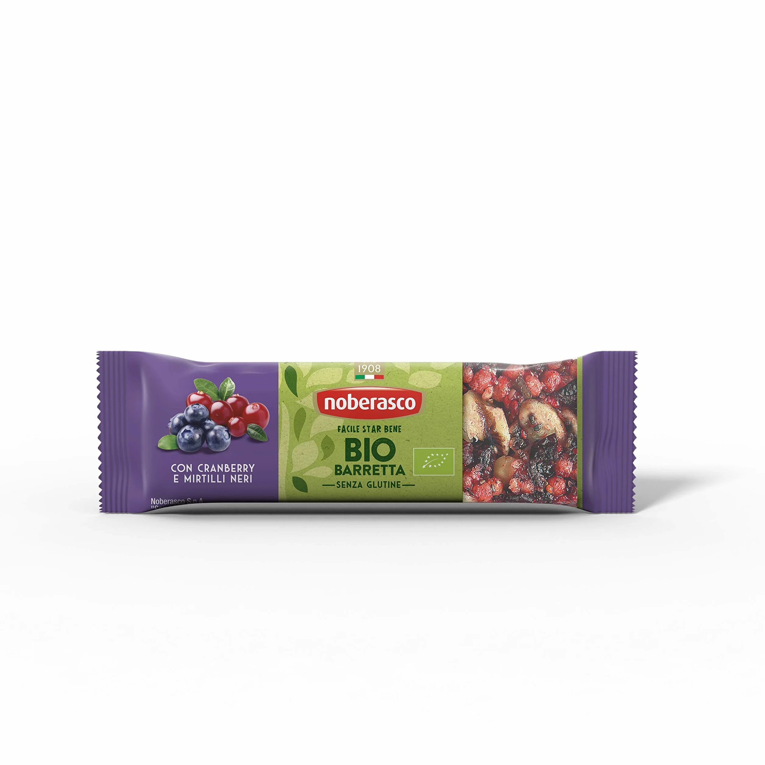 NOBERASCO - BIO BARRETTA CON CRANBERRY 30GX24