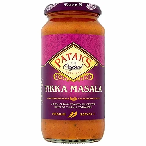 Patak's The Original Tikka Masala 450 g (confezione da 6 x 450 g)