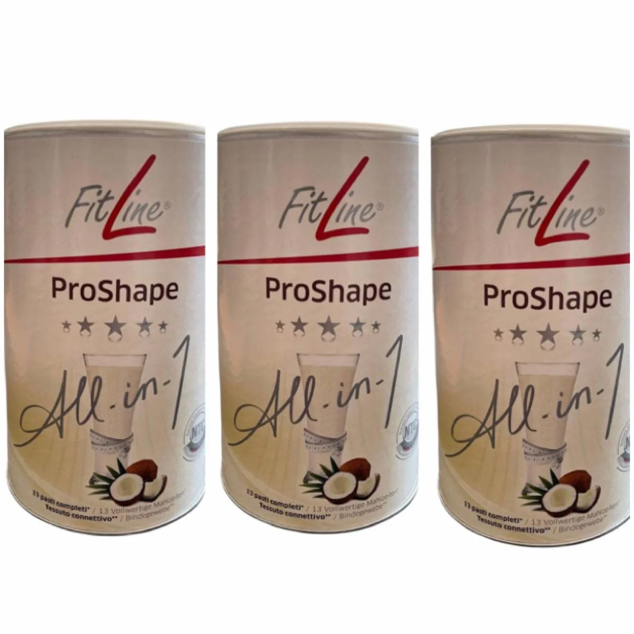 Fitline ProShape All-in Cioccolato set per 3 : Cocco + Cocco + Coccco