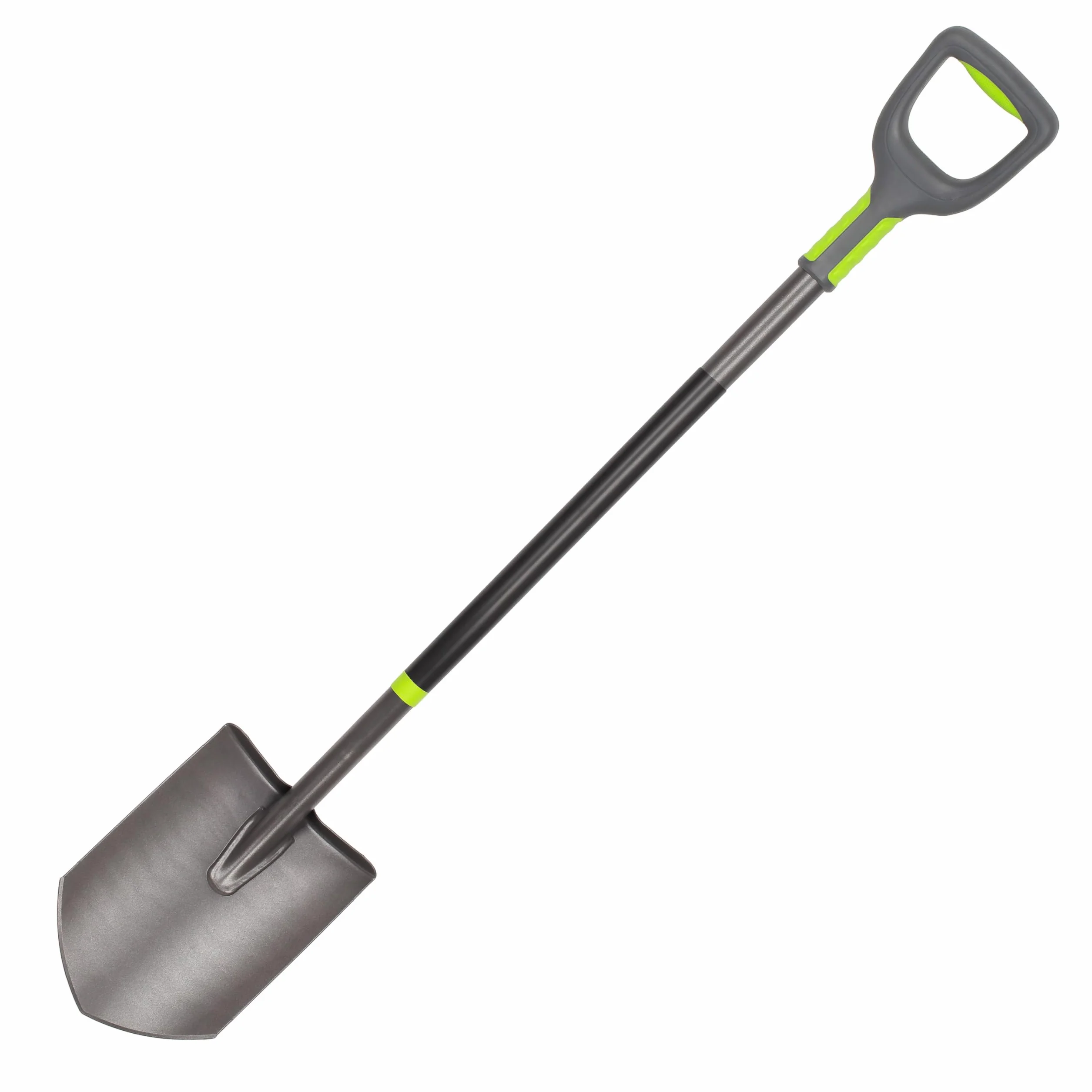 Mivos Vanga a Punta Professionale per Giardino – Pala con Lama Appuntita in Acciaio al Boro Temprato - 121 cm - Vanga da Scavo per Lavori di Giardinaggio e Costruzione – Made in EU