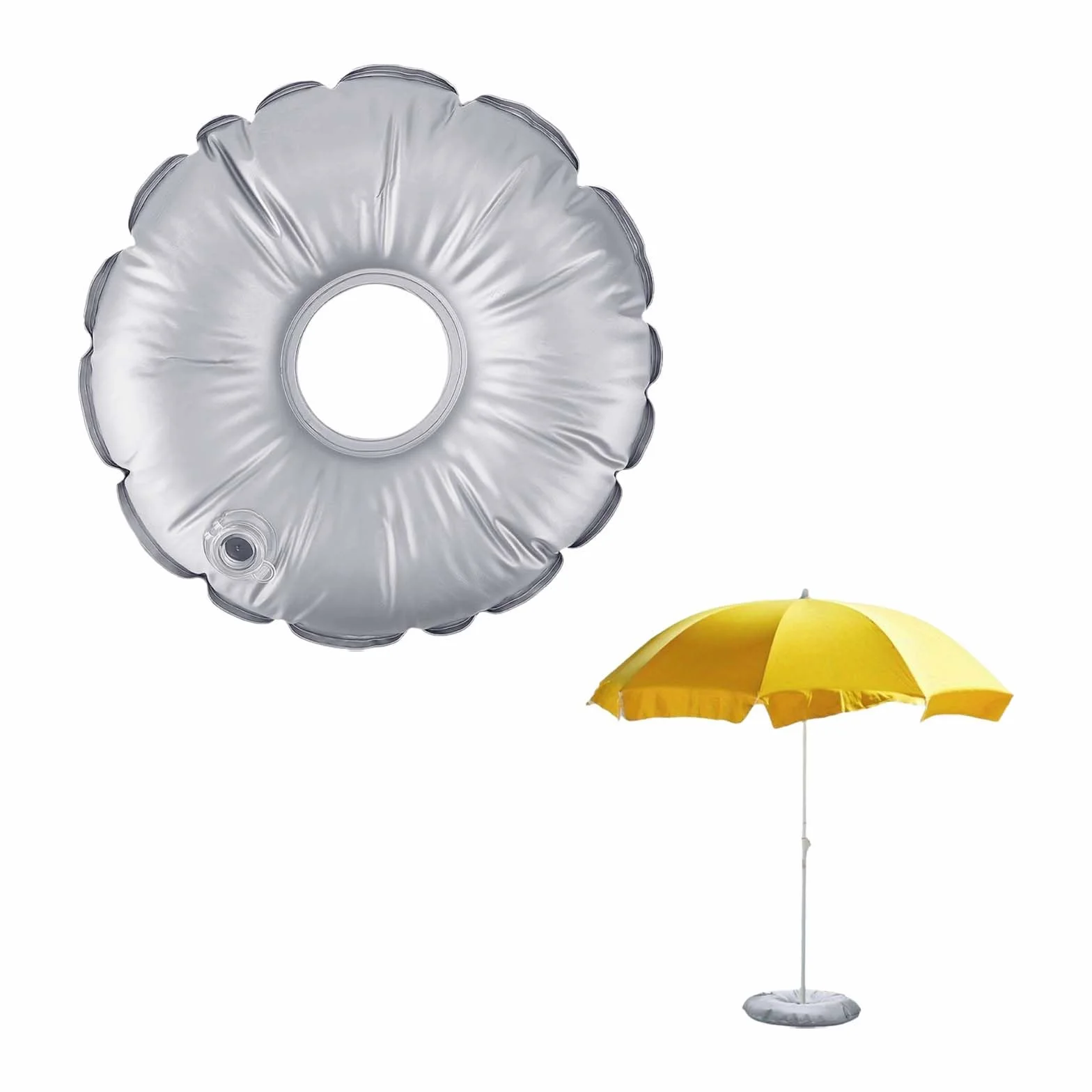 Sacchetto Peso Acqua, 52 cm, Sacchetto del Peso della, Base per Ombrellone Portatile, Base Ombrellone da Giardino, Completamente Riempito Circa 9,5 kg, Adatto per ombrelloni da Giardino