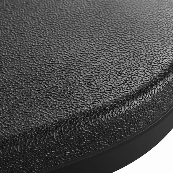 Yaheetech Base per Ombrellone Set 4 Pezzi in HDPE Riempibile con Sabbia o Acqua 60L 103,5 x 103,5 x 7,5 cm Esterno Veranda Terrazza Piscina Spiaggia Patio Nero