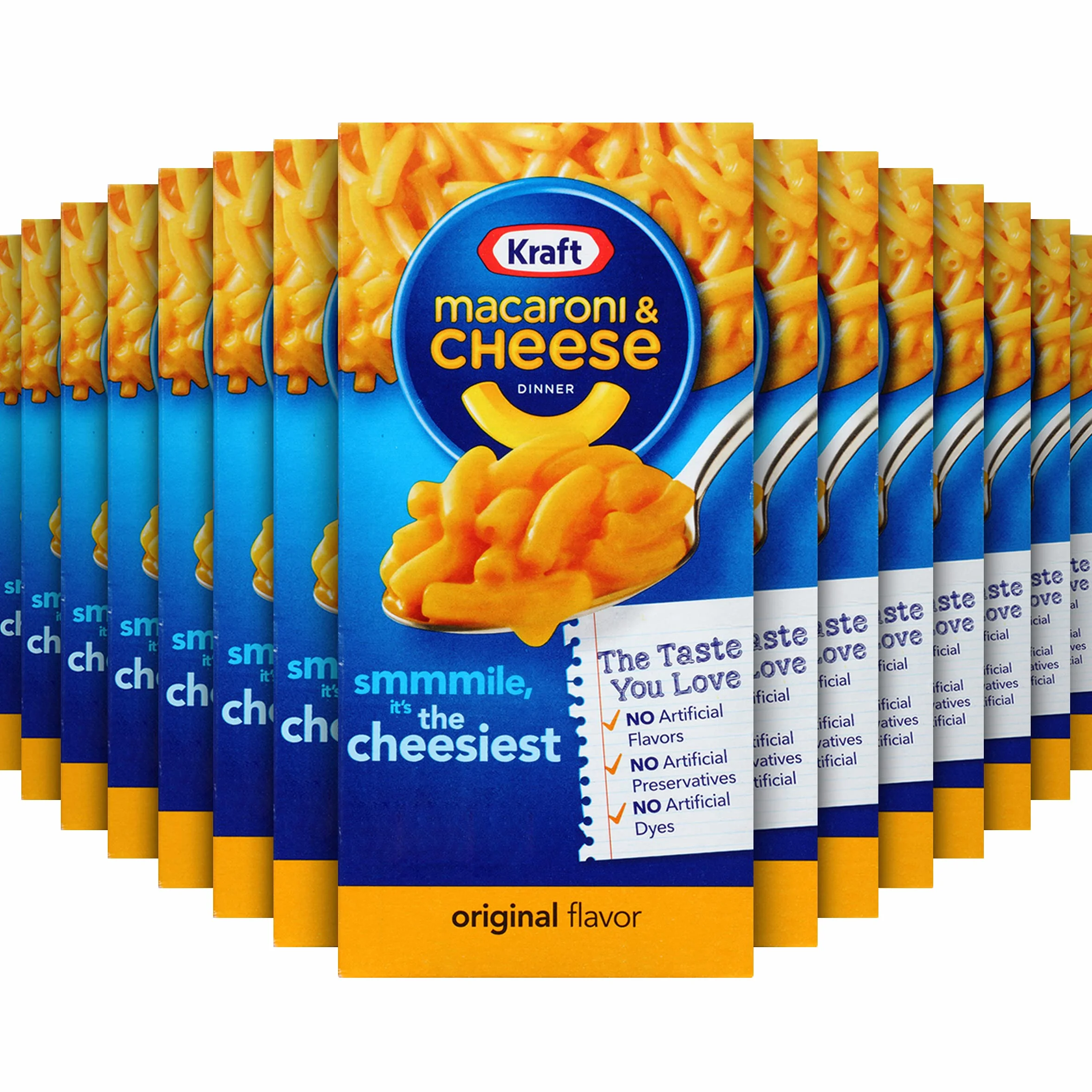 Original Macaroni & Cheese Dinner 7.25 oz Boxes(Pack of 15)
