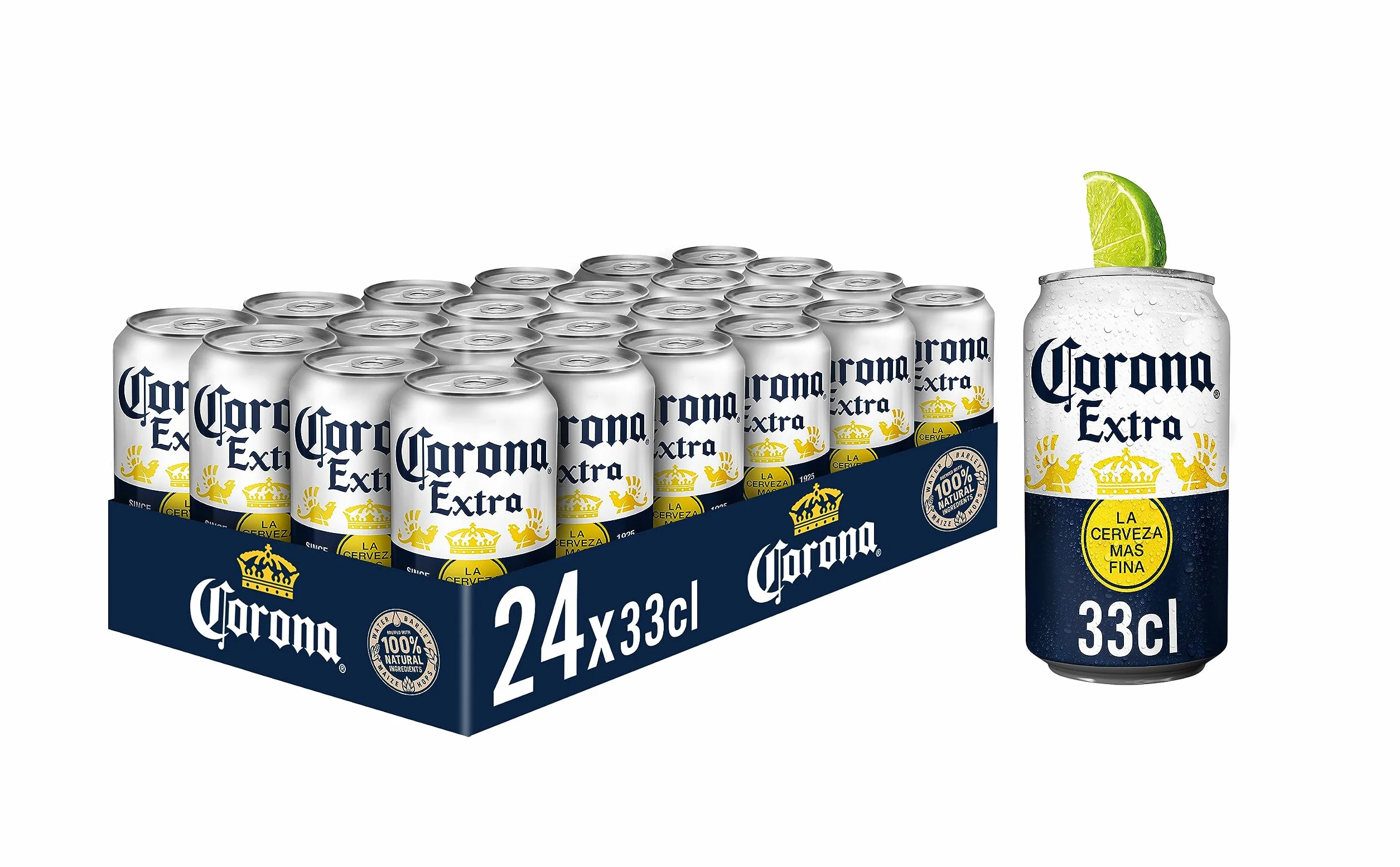 Corona Extra, Birra Lattina - Pacco da 24x33cl