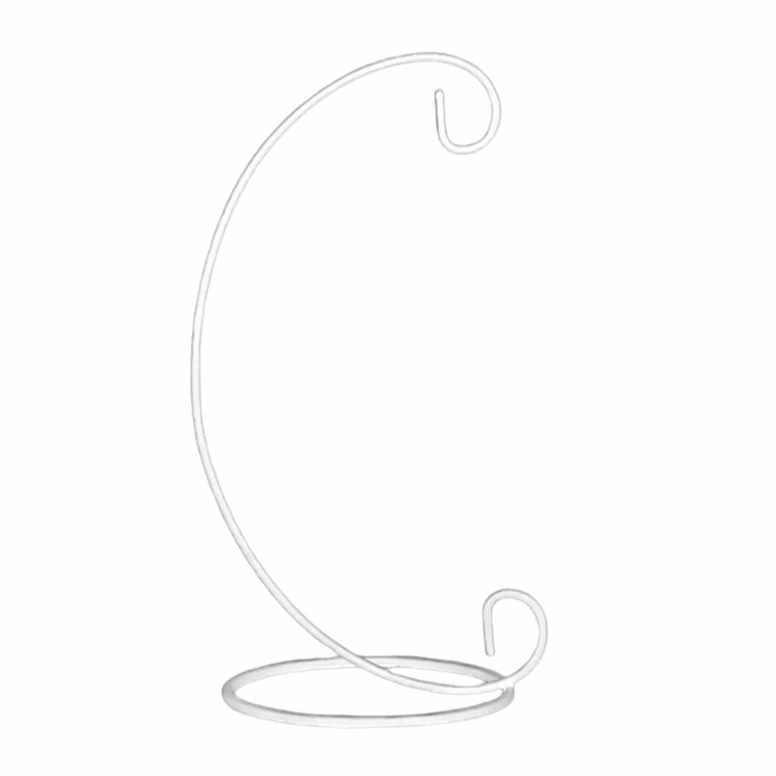 Qianly Supporto per Campane a con Base Solida per Decorazioni da Interno Ed Esterno Adatto per Matrimoni Feste E Regali, Bianco 33cm