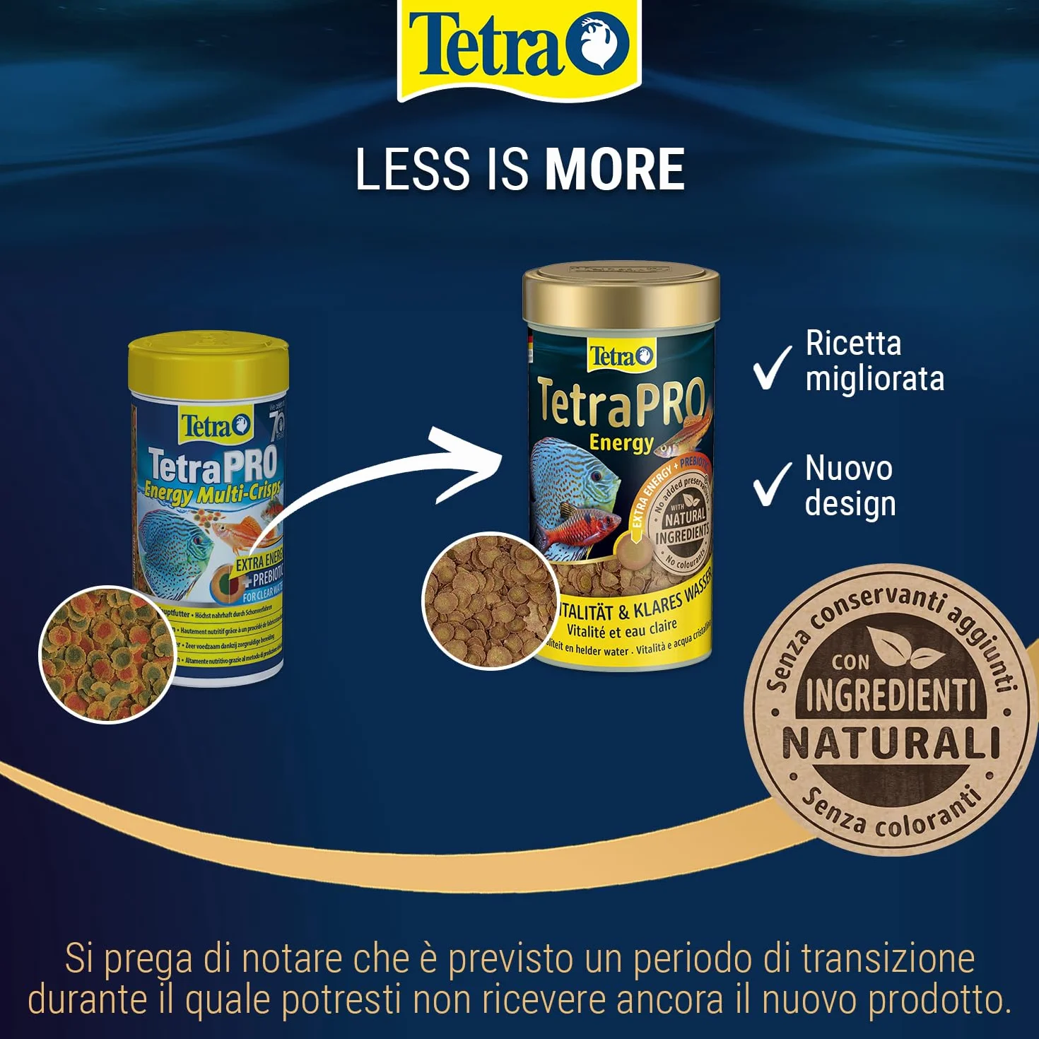 Tetra Pro Energy Multi-Crisps Mangime per pesci 500 ml