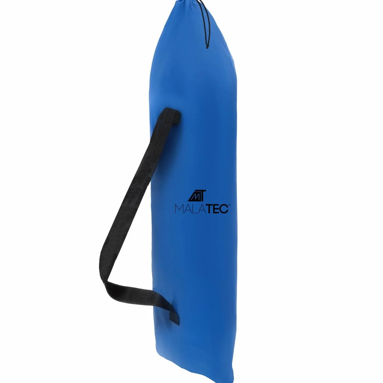 Sdraio da Spiaggia con Borsa da Trasporto Pieghevole, Resistente fino a 110 kg, Impermeabile, per Giardino, Terrazza, Spiaggia, Campeggio, in Acciaio, Blu 23563