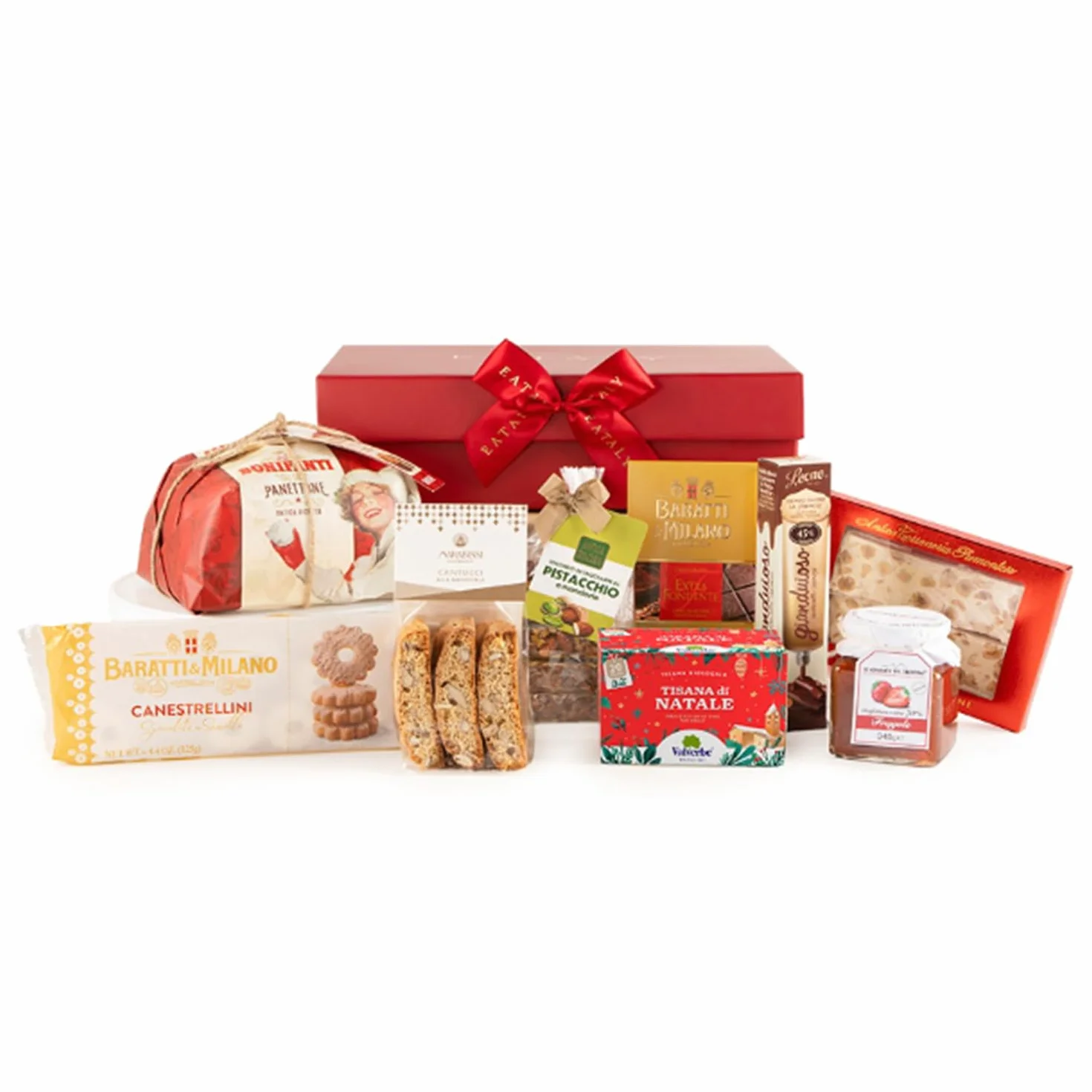 EATALY – Peccati di Gola – Cesto Gastronomico con Specialità Italiane – Box con 9 Dolci Golosi – Confezione Elegante – Perfetto per Regali e Occasioni Speciali