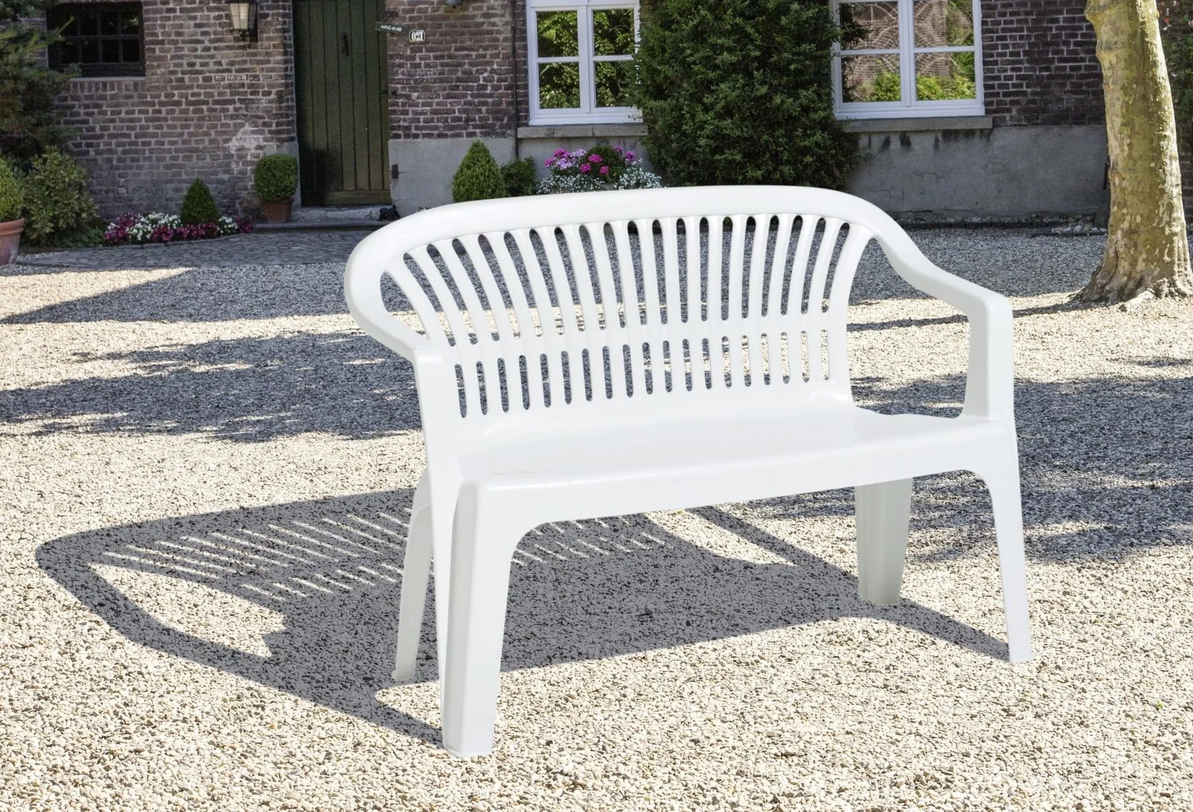 Progarden - Diva Monoblock Panca Bianco