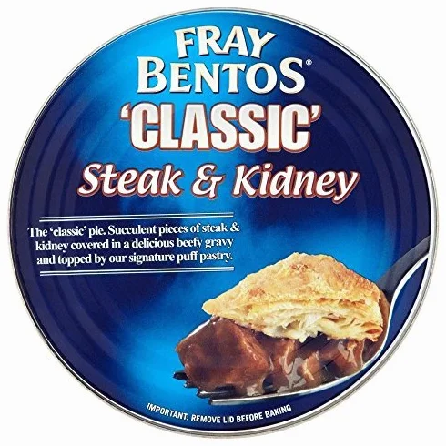 Fray Bentos Steak & Kidney Pie (425 g) – Confezione da 2