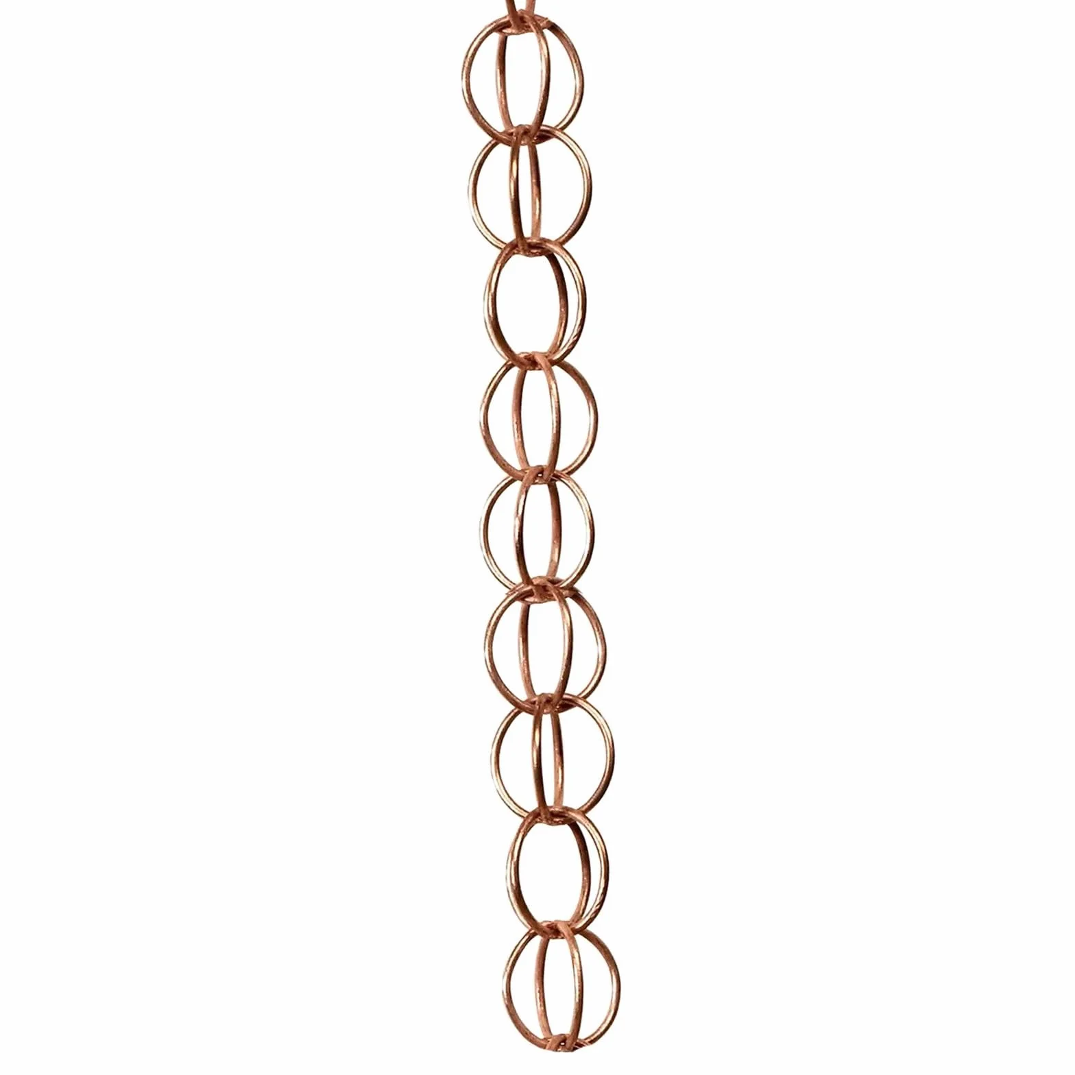 Catena Antipioggia in Metallo, Scacciapensieri da Esterno, Catene di Raccolta dell'Acqua Piovana, Catena per Grondaia, Decorazione per Casa e Giardino, Anelli