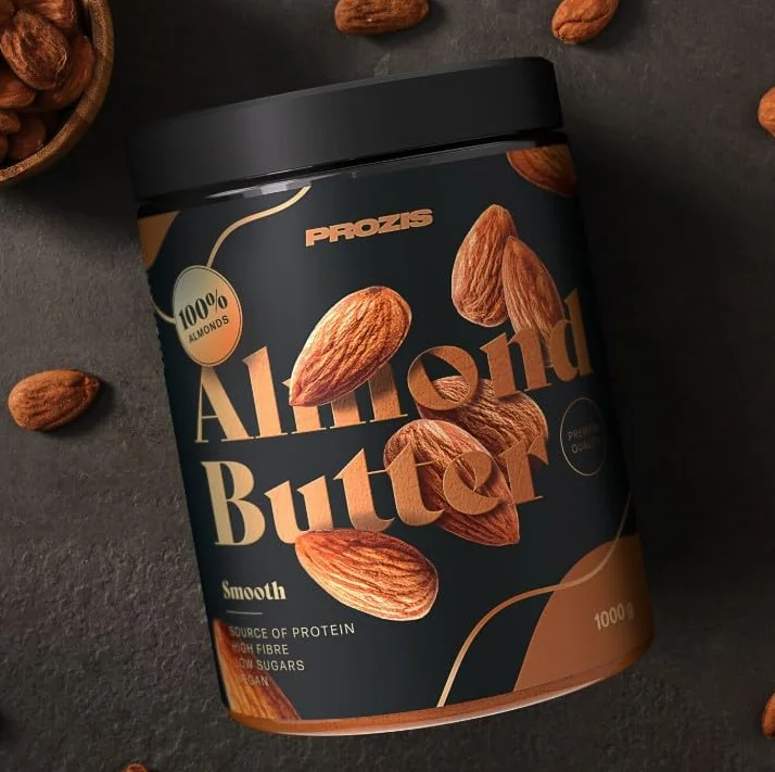 Prozìs Almond Butter 1 kg - burro di mandorle, crema spalmabile - 100% naturale