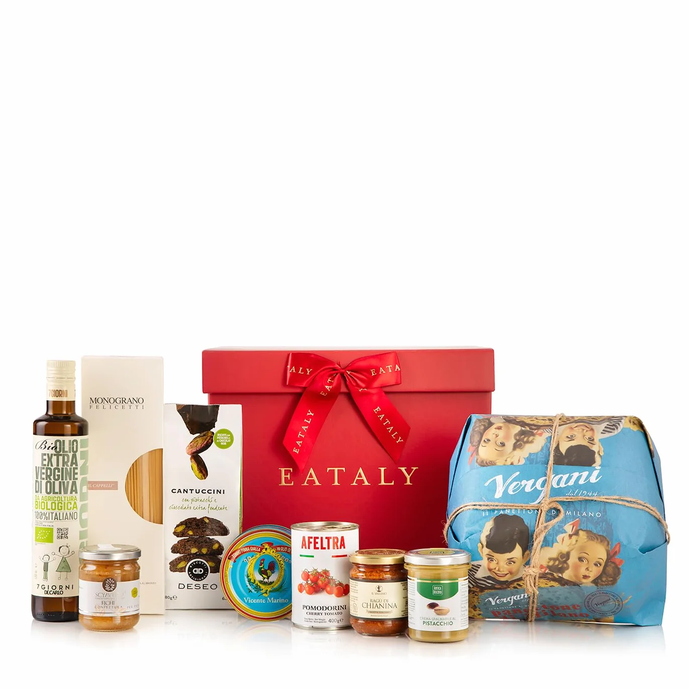 Eataly – Cesto gastronomico con prodotti gustosi – Ce n'è per tutti i gusti – Box con 9 prodotti di qualità