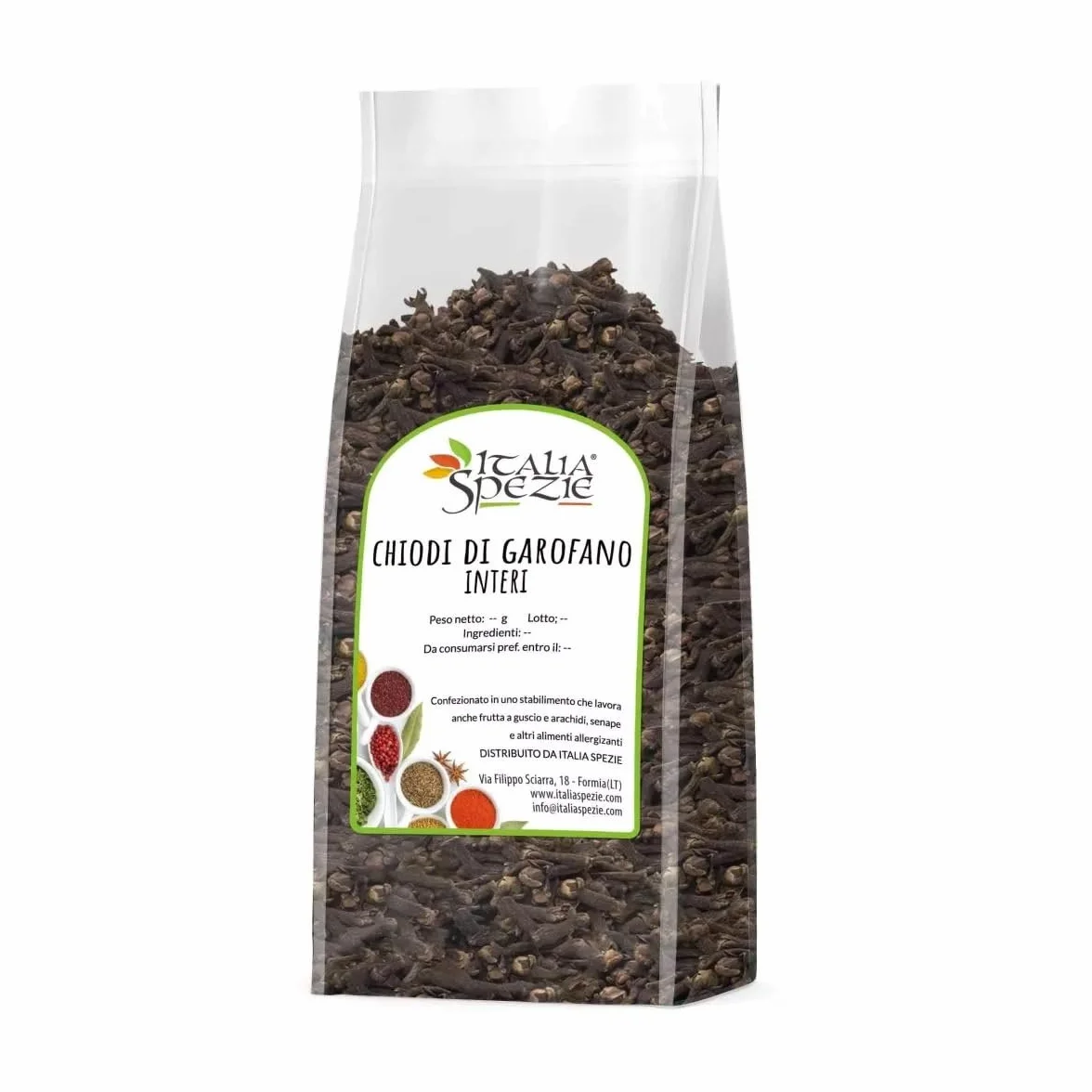 ITALIA SPEZIE - Chiodi di Garofano Interi, 1 kg, alta qualità, profumo intenso e avvolgente, piatti dolci e salati, tisane, infusi e marinate