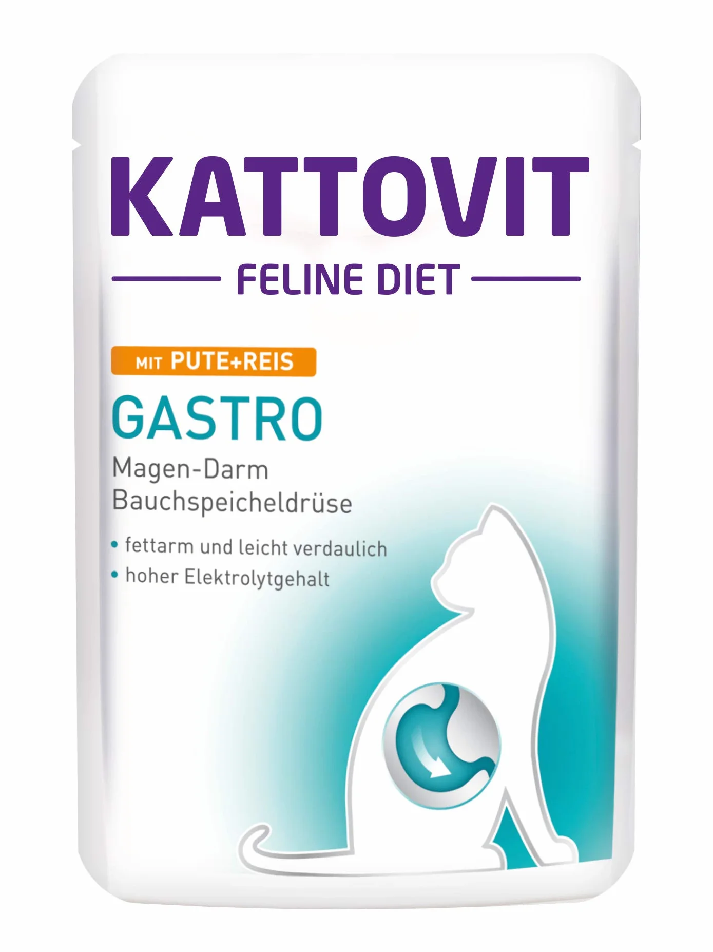 Kattovit Gastro tacchino + riso 24 x 85 g