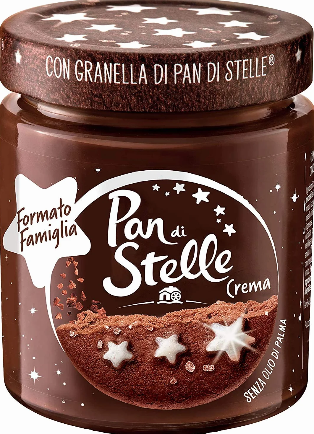 Pan di Stelle Crema Spalmabile alla Nocciola, 6 Pezzi, 480 g