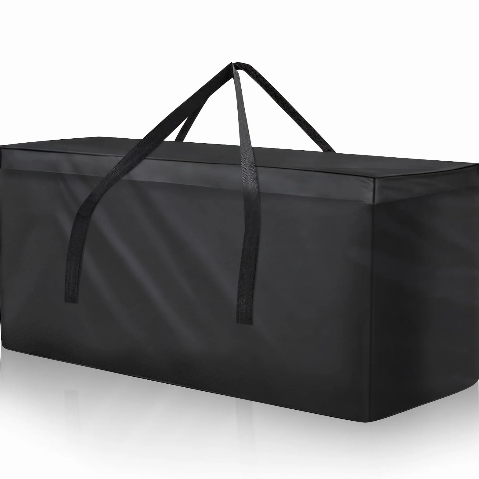 LeapBeast Borsa portaoggetti per mobili da giardino,Borsa per cuscini da giardino,Borse di stoccaggio,Borse di Stoccaggio per Esterni,600D Oxford con maniglia, impermeabile (nero, 175x55x75cm)