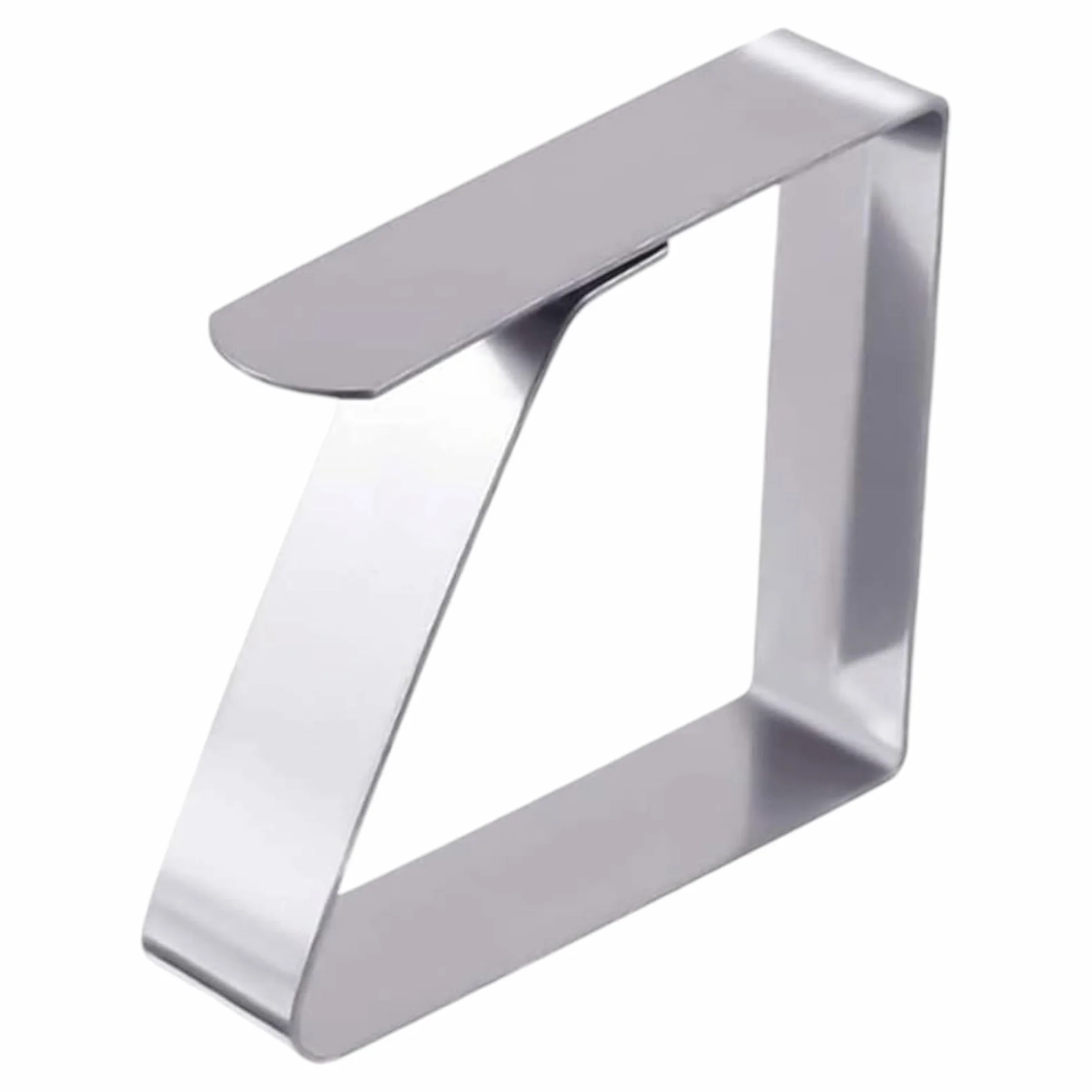 topolenashop Clip Fermatovaglia Acciaio Inox 4 Pezzi | Ganci per Tovaglia Antivento da Tavolo 1-3 cm | Fermatovaglia Riutilizzabili per Esterno e Interno | Picnic, Giardino, Feste, Barbecue 65257