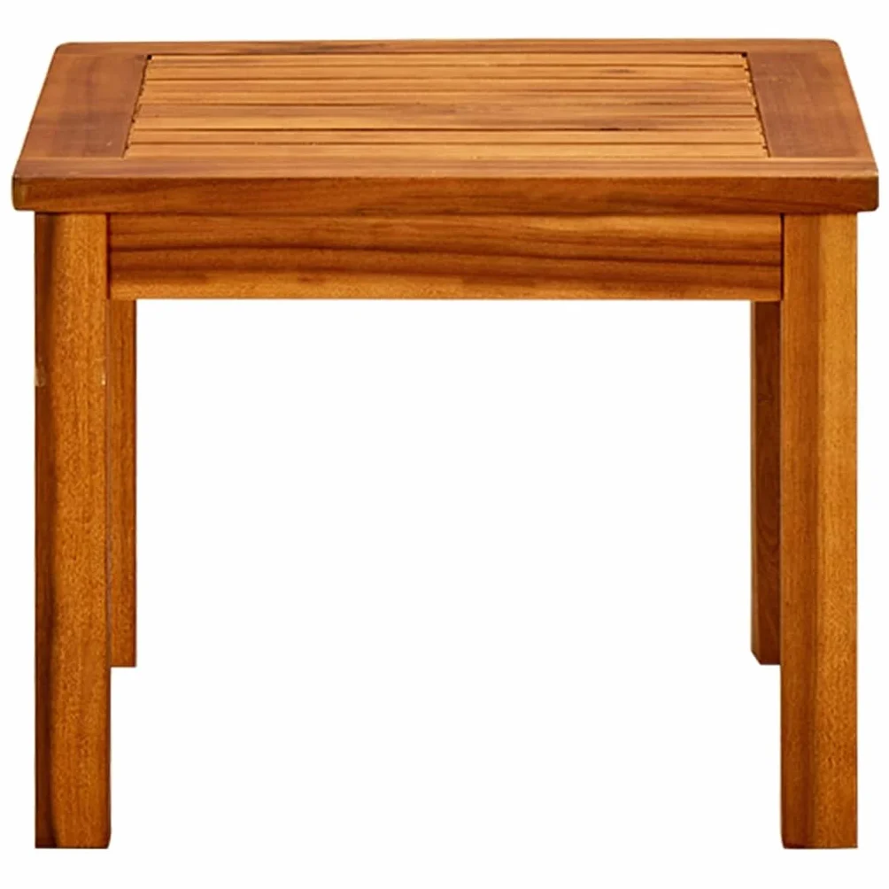 Generico Tavolino da Giardino 45x45x36 cm in Legno Massello di Acacia,Mobili,Mobili da Giardino,Tavoli da giardino-316394