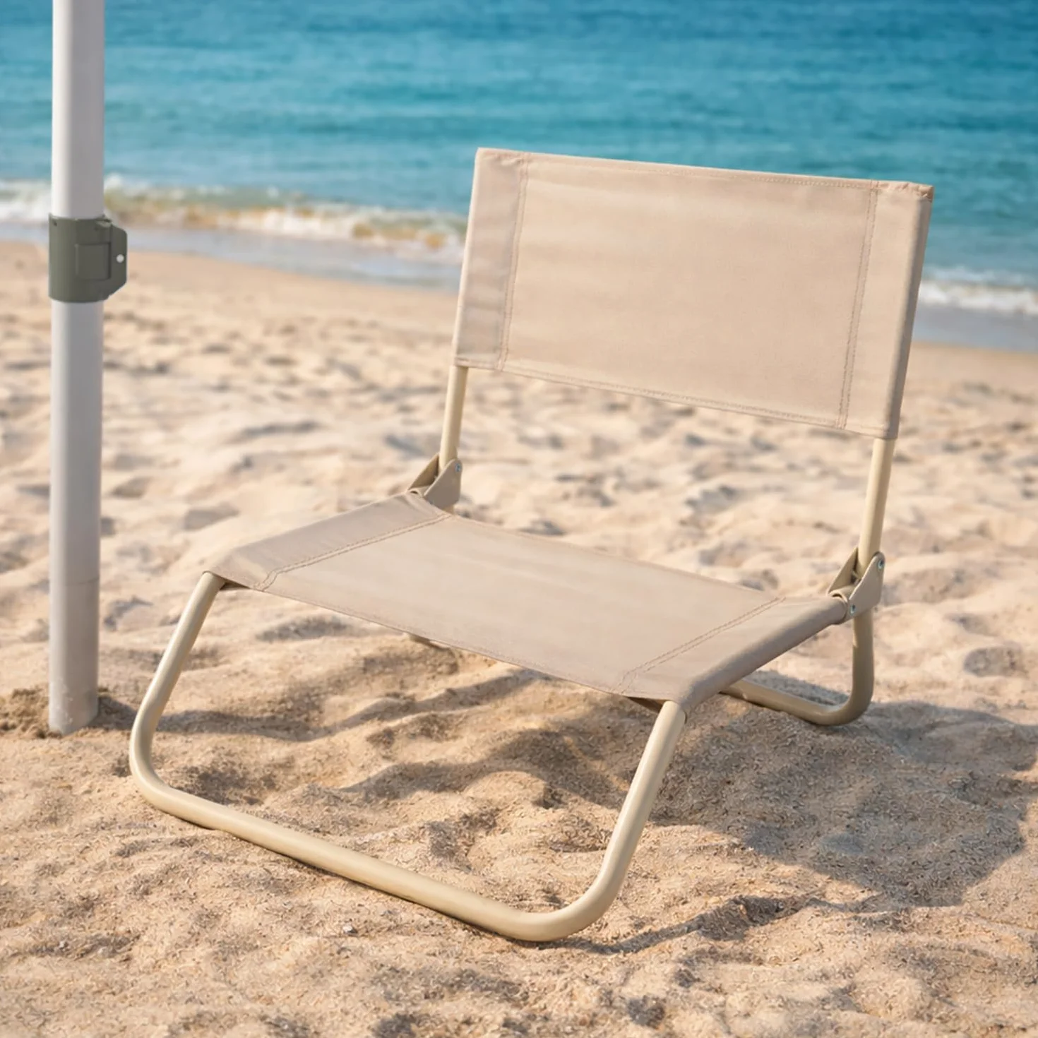 KASANOVA Spiaggina pieghevole color sabbia