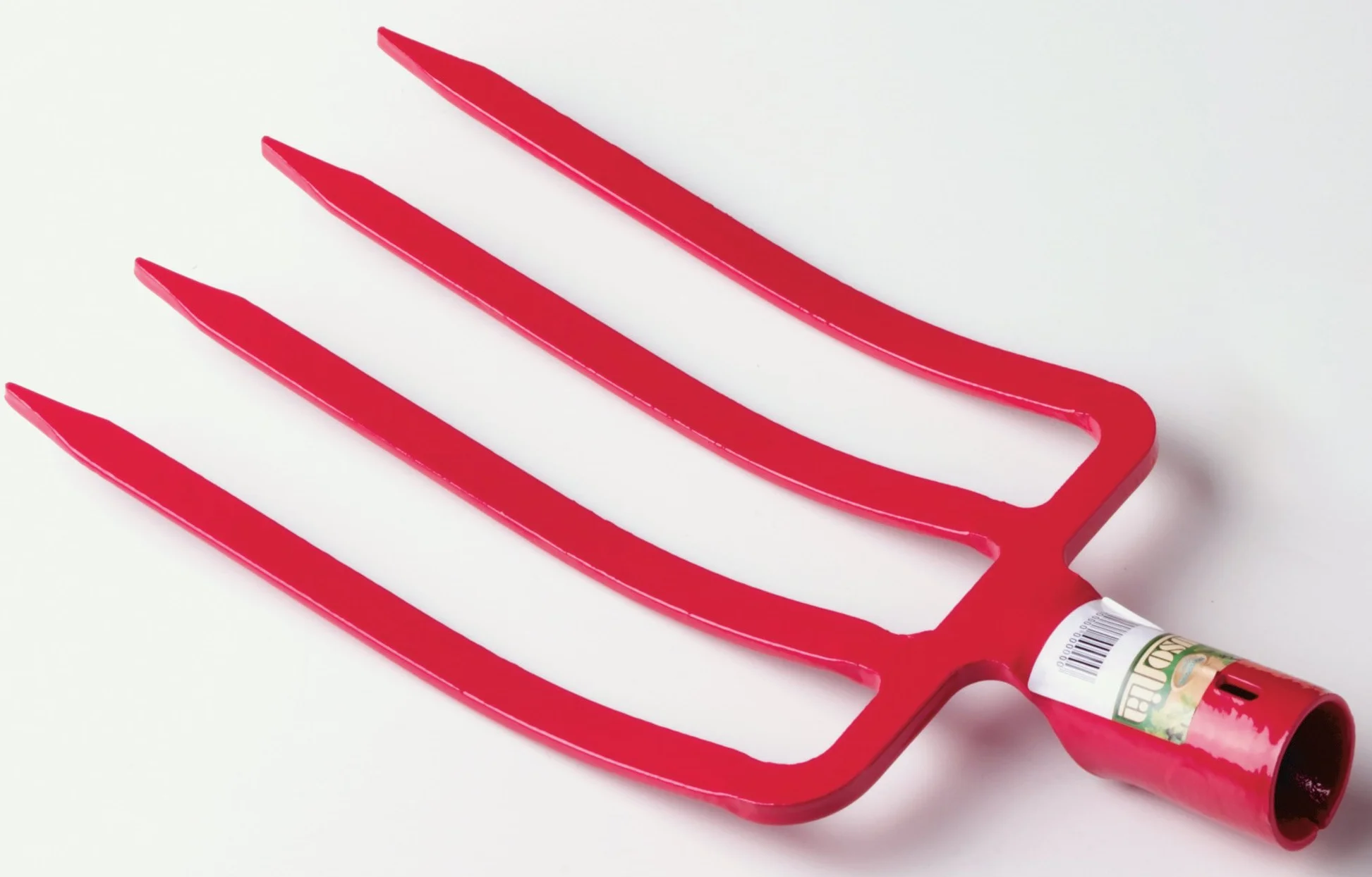 AUSONIA - Forca da Giardinaggio per vangare 4 Denti Senza Manico Gr 740 Cm 25,5x18